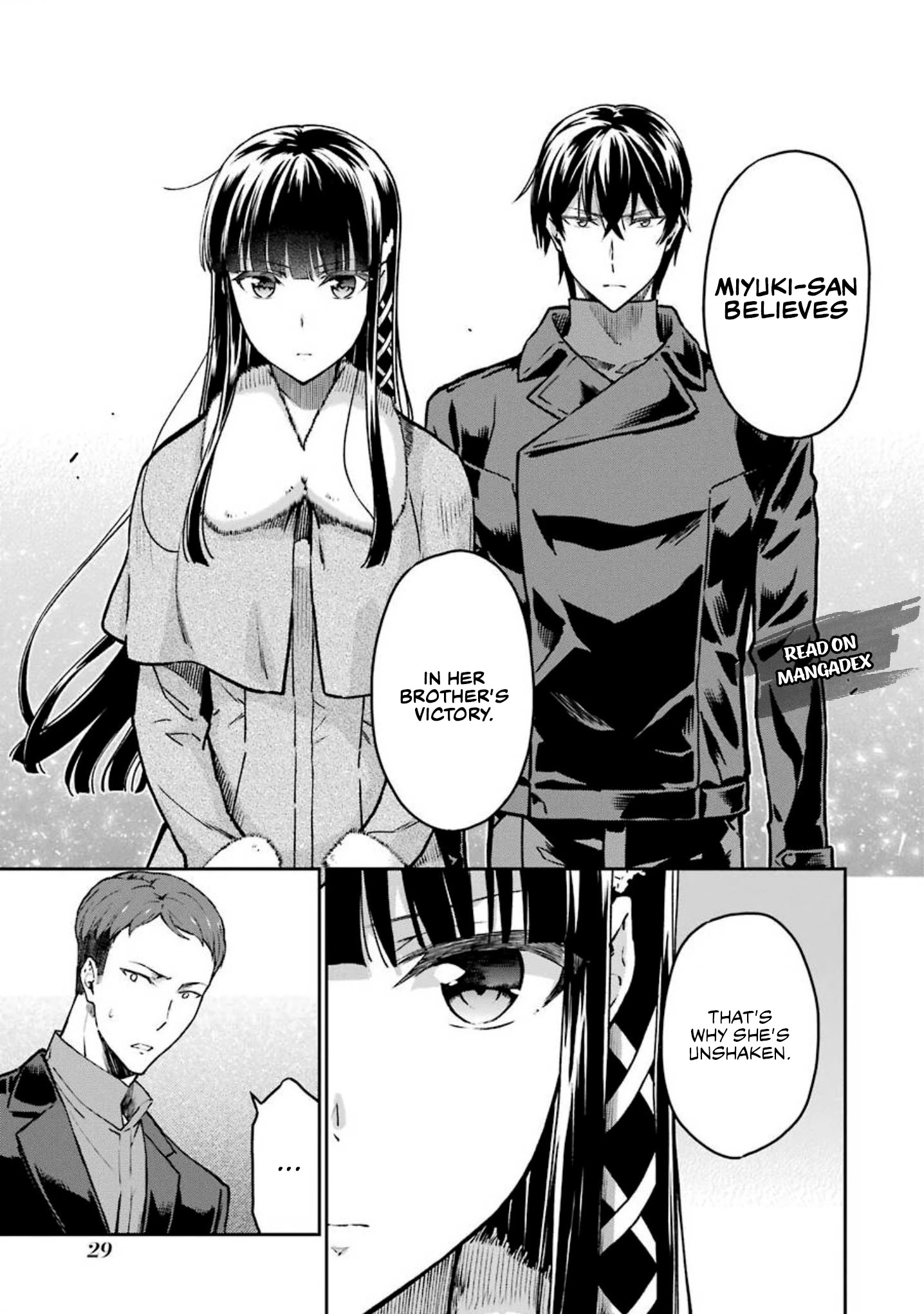 Mahouka Koukou No Rettousei - Yotsuba Keishou-Hen - Chapter 10: Belief