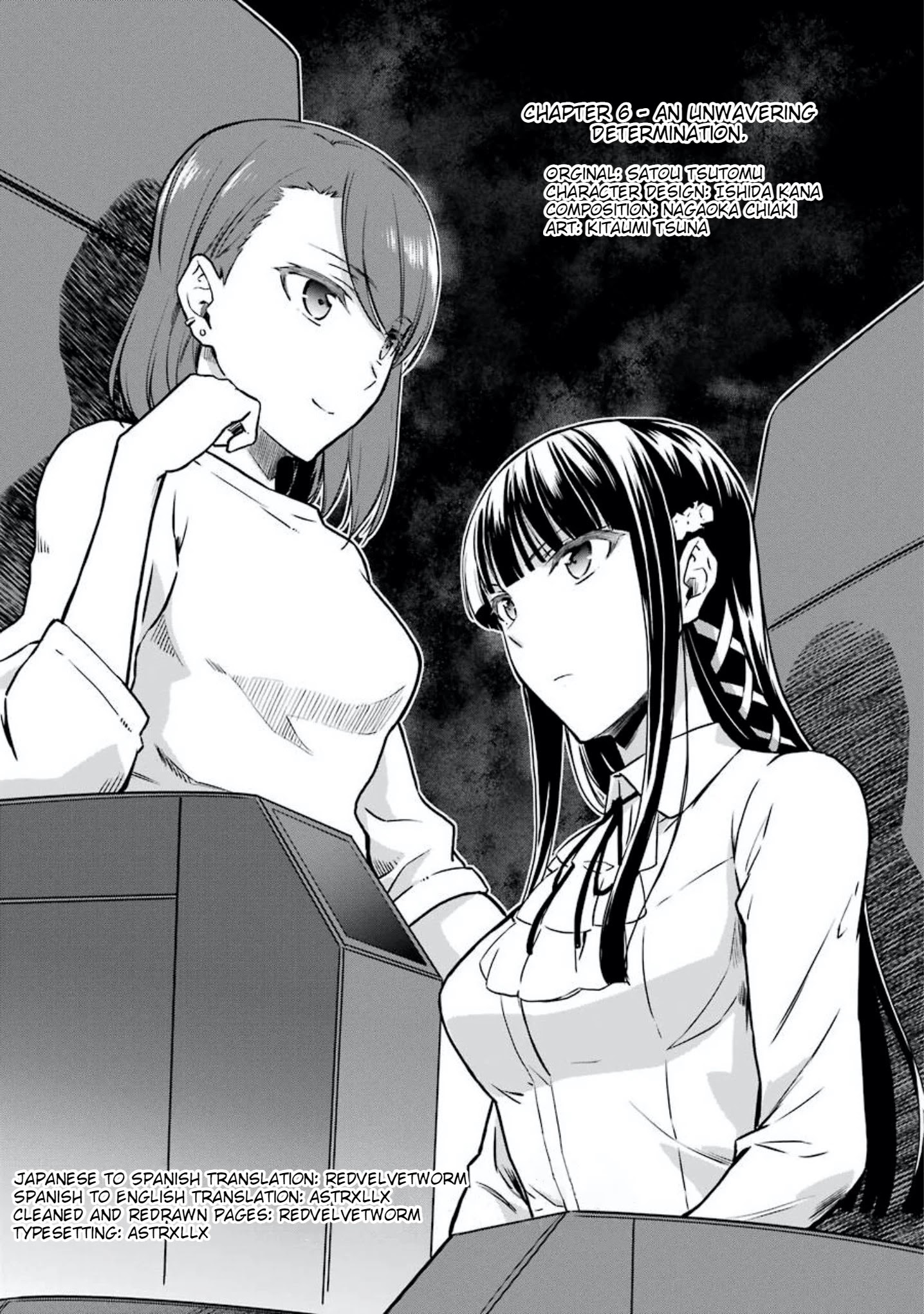 Mahouka Koukou No Rettousei - Yotsuba Keishou-Hen - Chapter 6: An Unwavering Determination