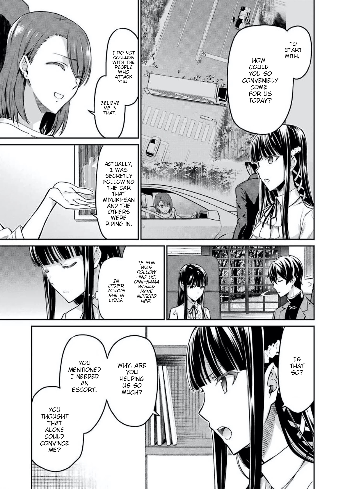 Mahouka Koukou No Rettousei - Yotsuba Keishou-Hen - Chapter 6: An Unwavering Determination