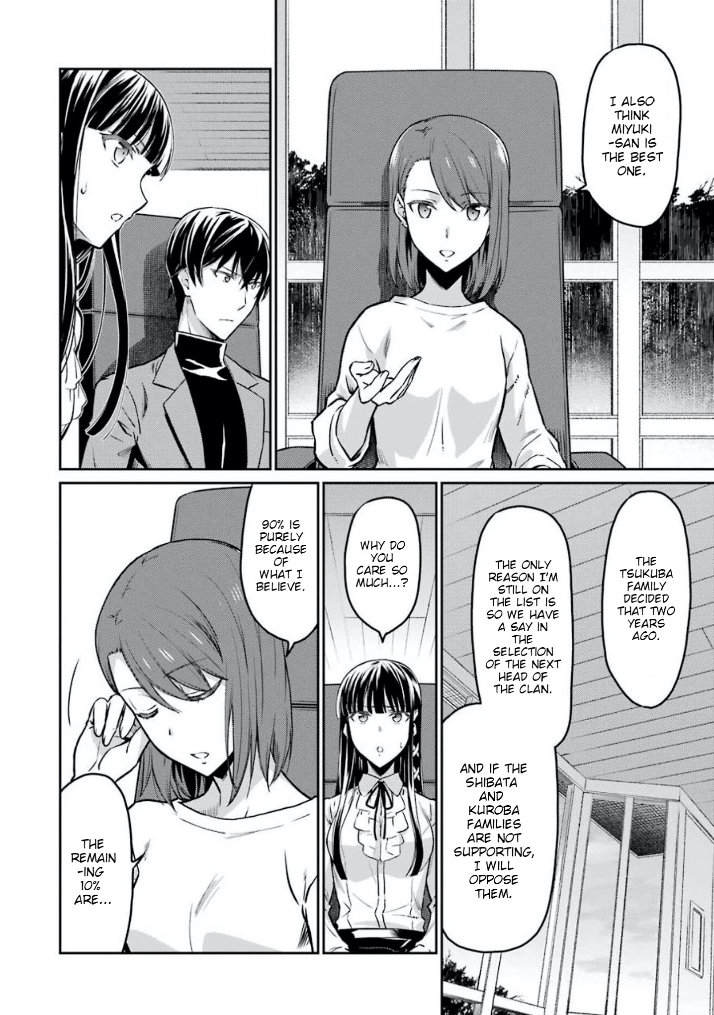 Mahouka Koukou No Rettousei - Yotsuba Keishou-Hen - Chapter 6: An Unwavering Determination