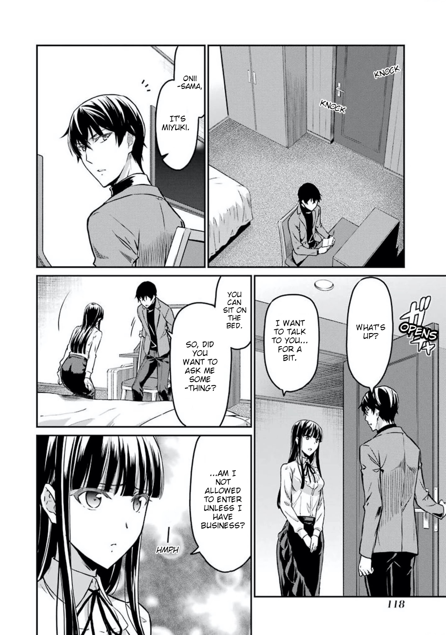 Mahouka Koukou No Rettousei - Yotsuba Keishou-Hen - Chapter 6: An Unwavering Determination