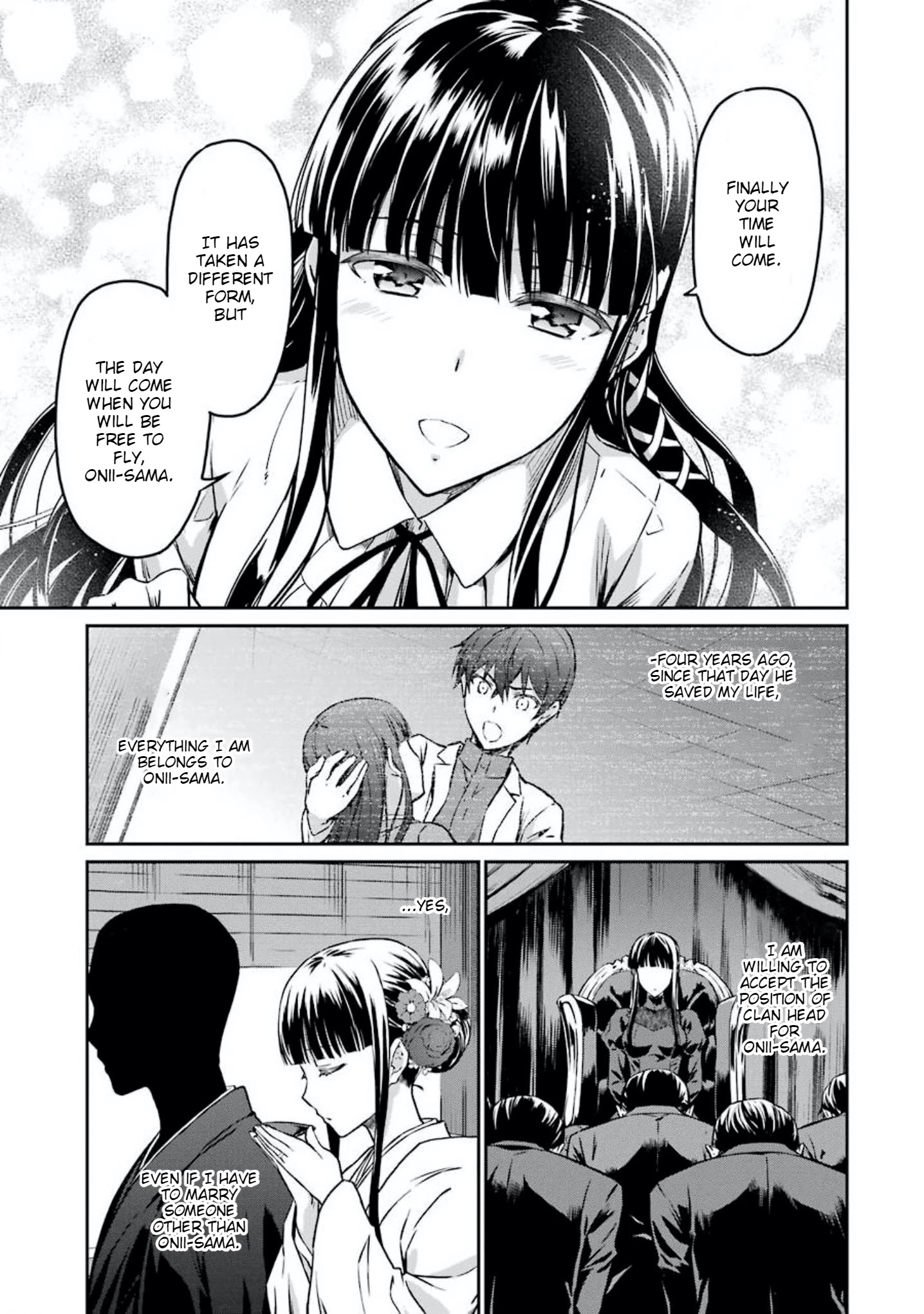 Mahouka Koukou No Rettousei - Yotsuba Keishou-Hen - Chapter 6: An Unwavering Determination