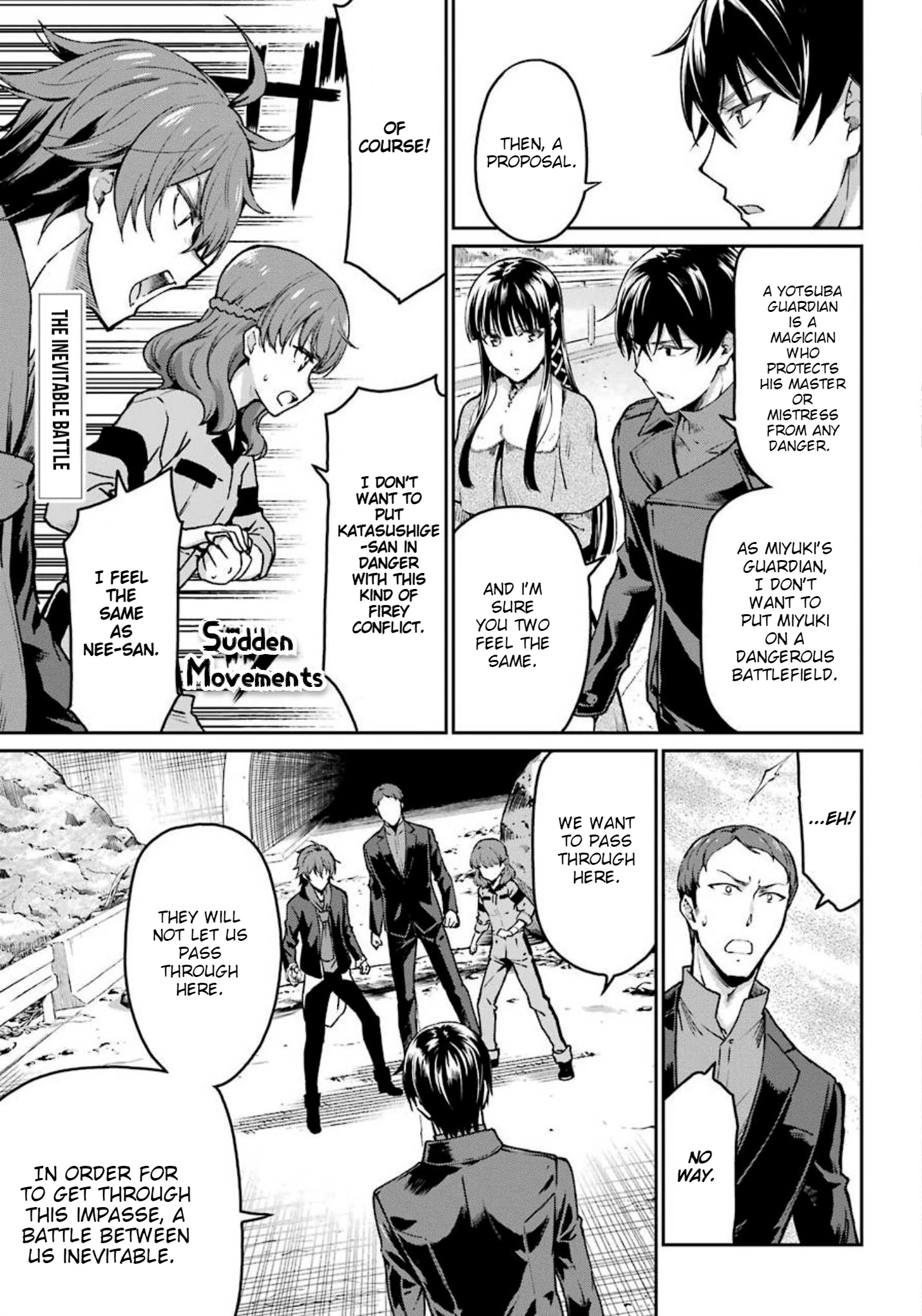 Mahouka Koukou No Rettousei - Yotsuba Keishou-Hen - Chapter 9: Collison 2