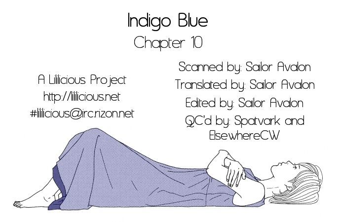 Indigo Blue - Vol.1 Chapter 10 : Embrace