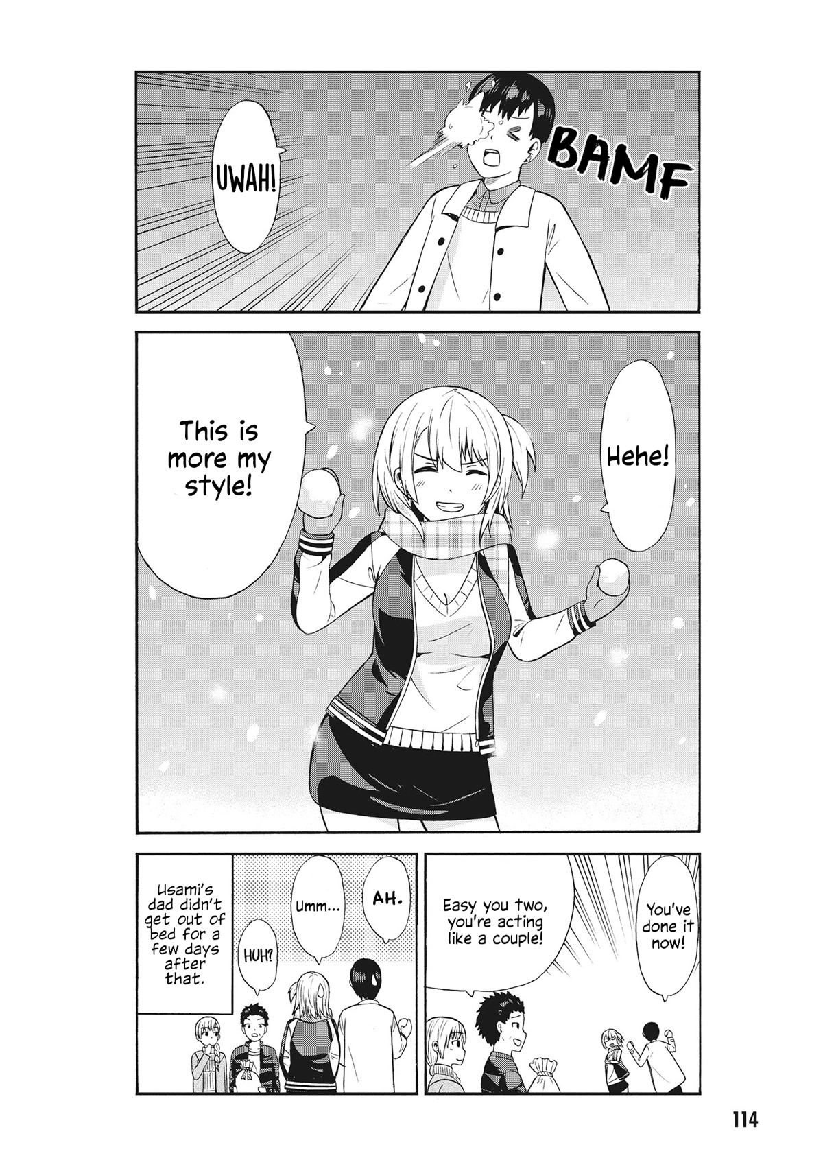 Usami-San Ha Kamawaretai! - Chapter 62: I Wanna Get Into The Christmas Spirit!