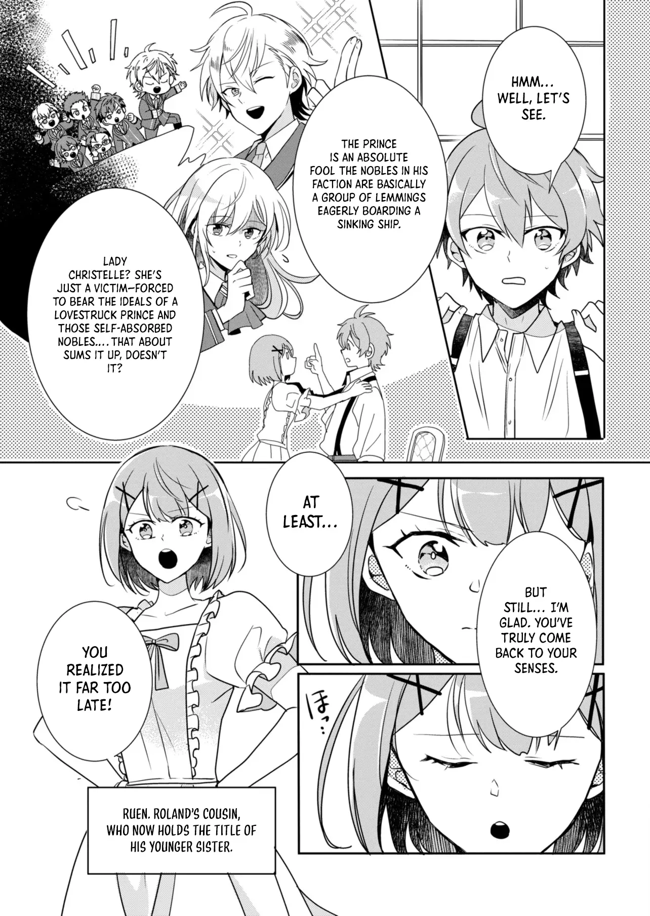 Ouji No Torimaki A Wa Akuyaku Reijou No Mikata Desu - Chapter 1