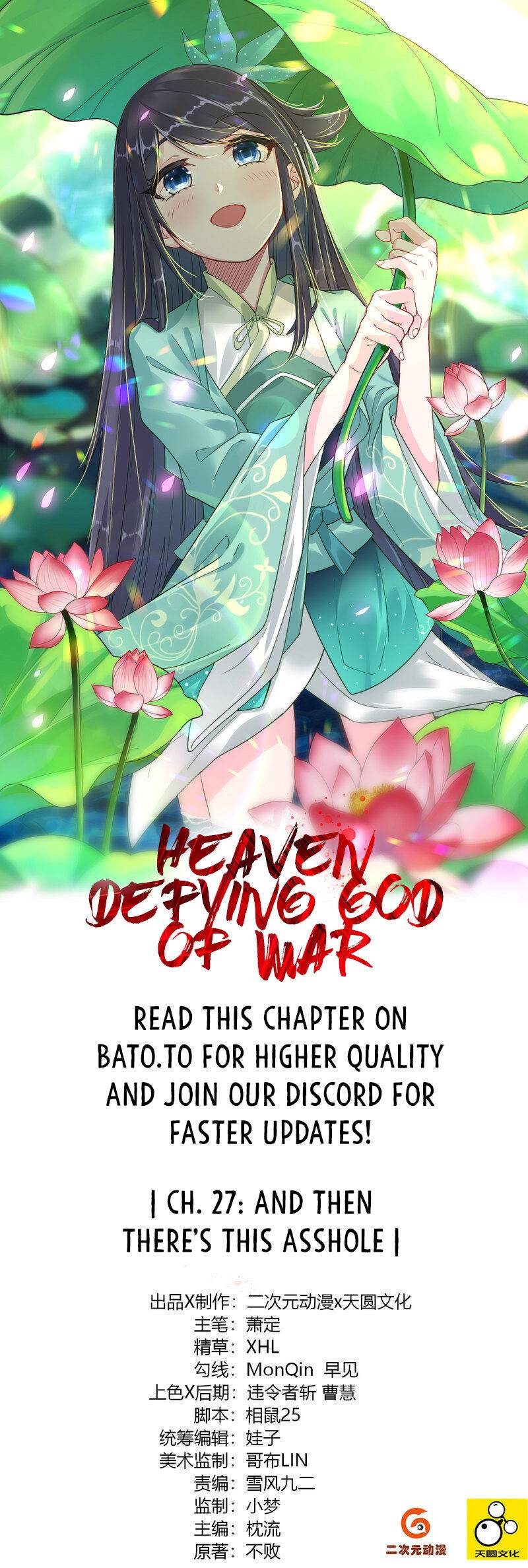 God Of War Against The Sky - Chapter 27