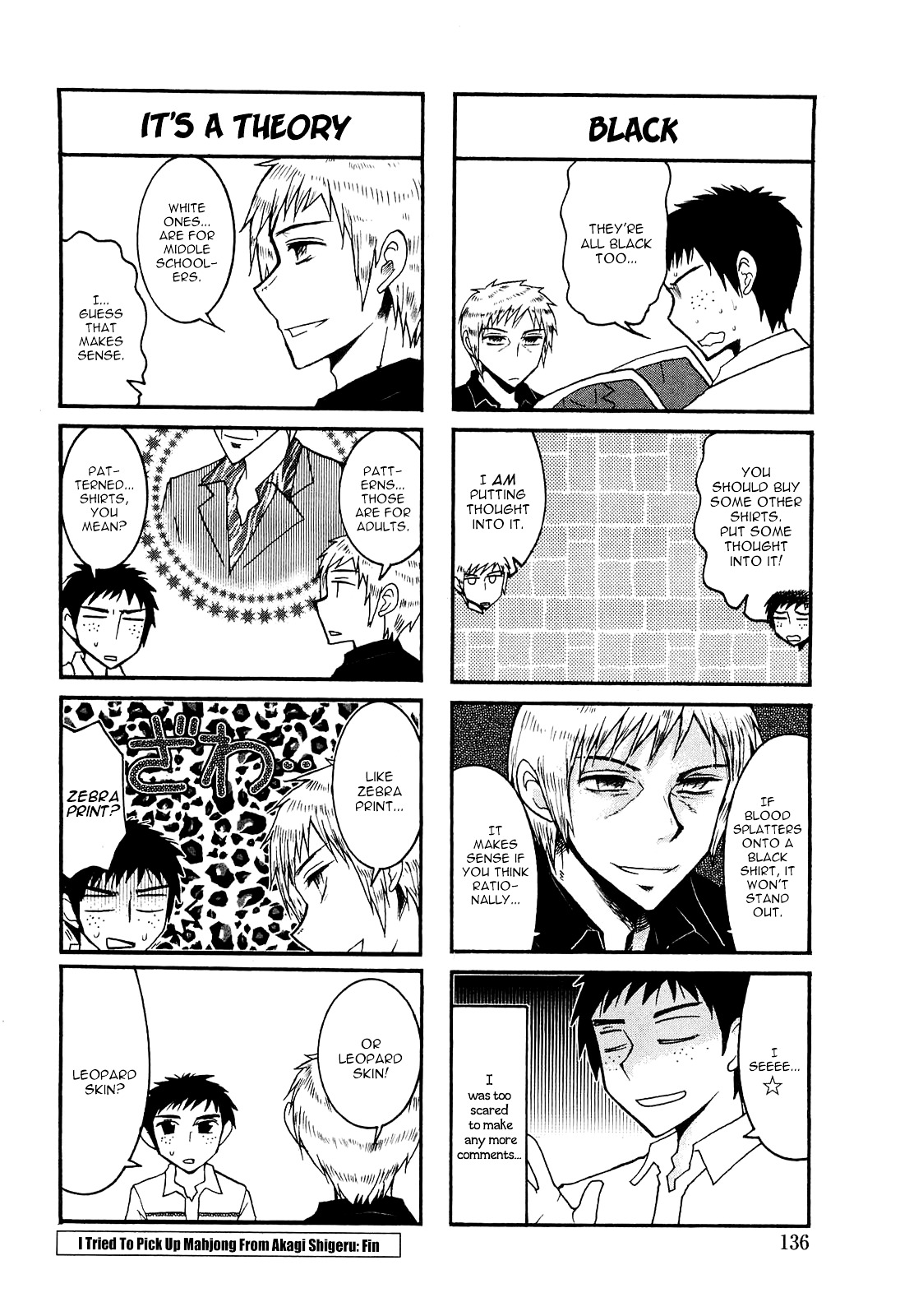 Akagi - - Chapter 30 : I Tried To Pick Up Mahjong From Akagi Shigeru