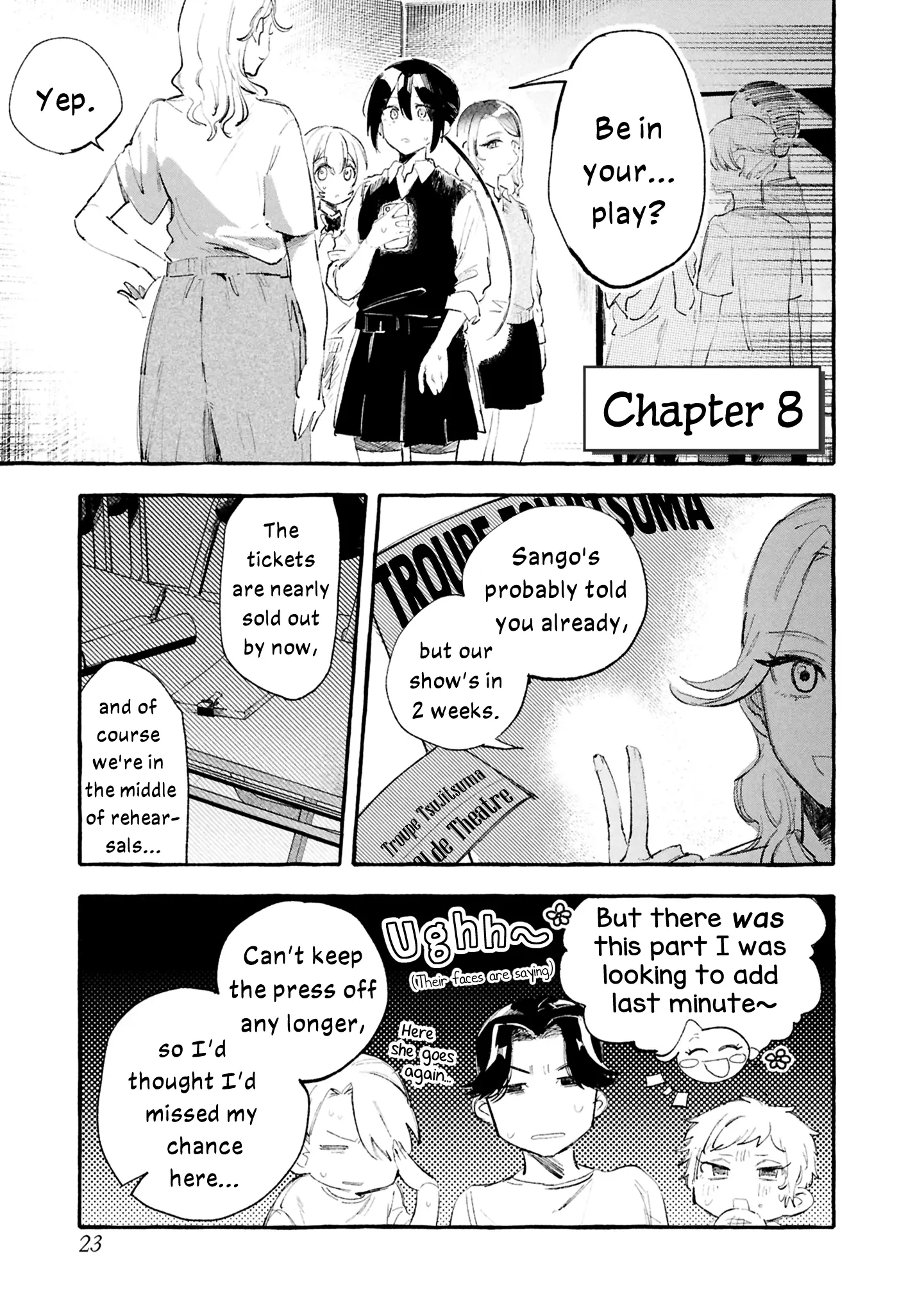 Kimi No Tame No Curtain Call - Vol.2 Chapter 8