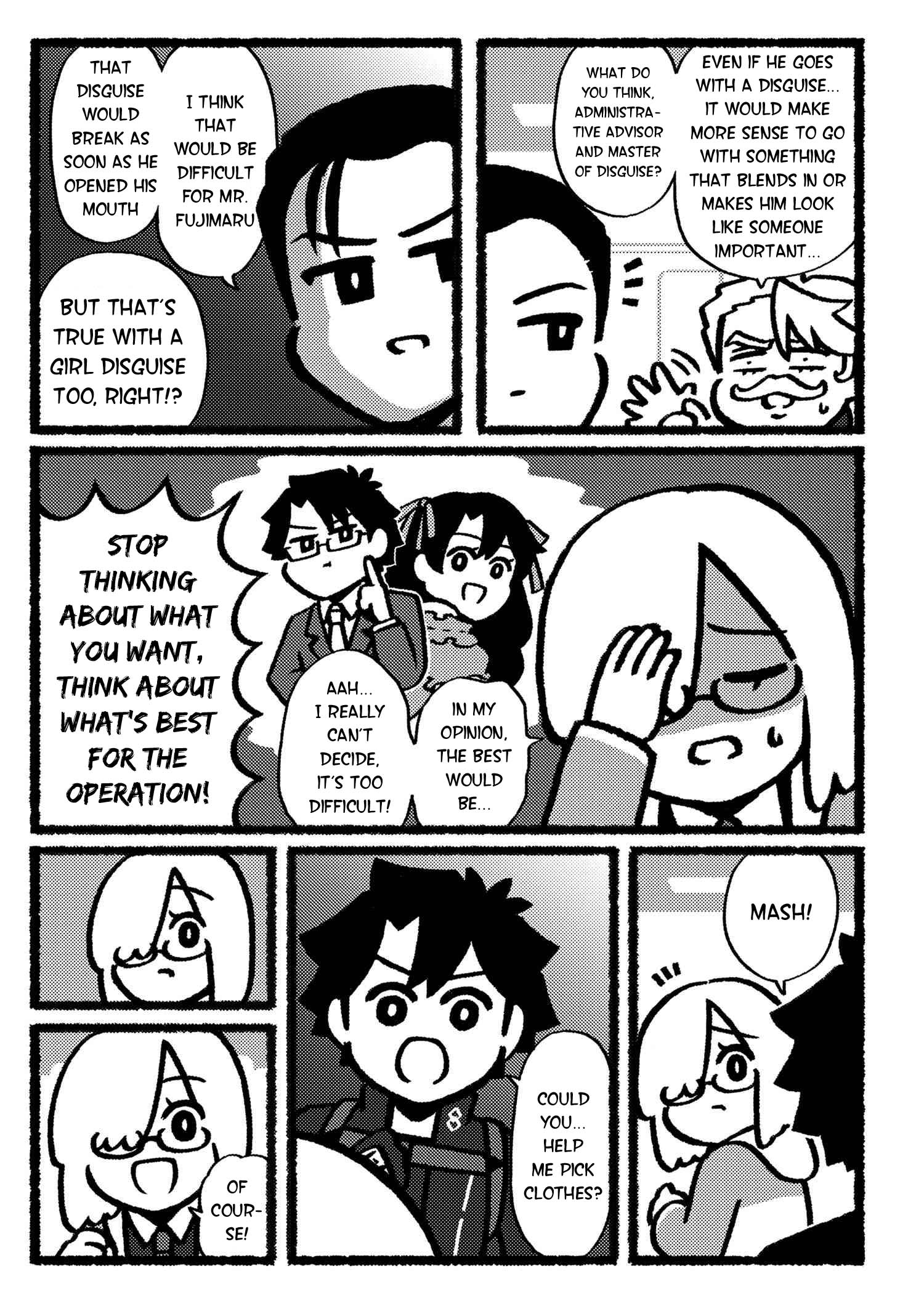 Fate/Grand Order: Fujimaru Ritsuka Doesn't Get It - Chapter 91