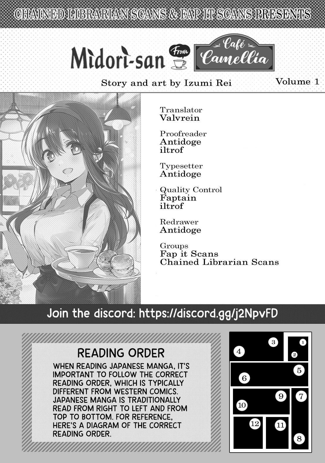 Junkissa Camellia No Midori-San - Vol.1 Chapter 1