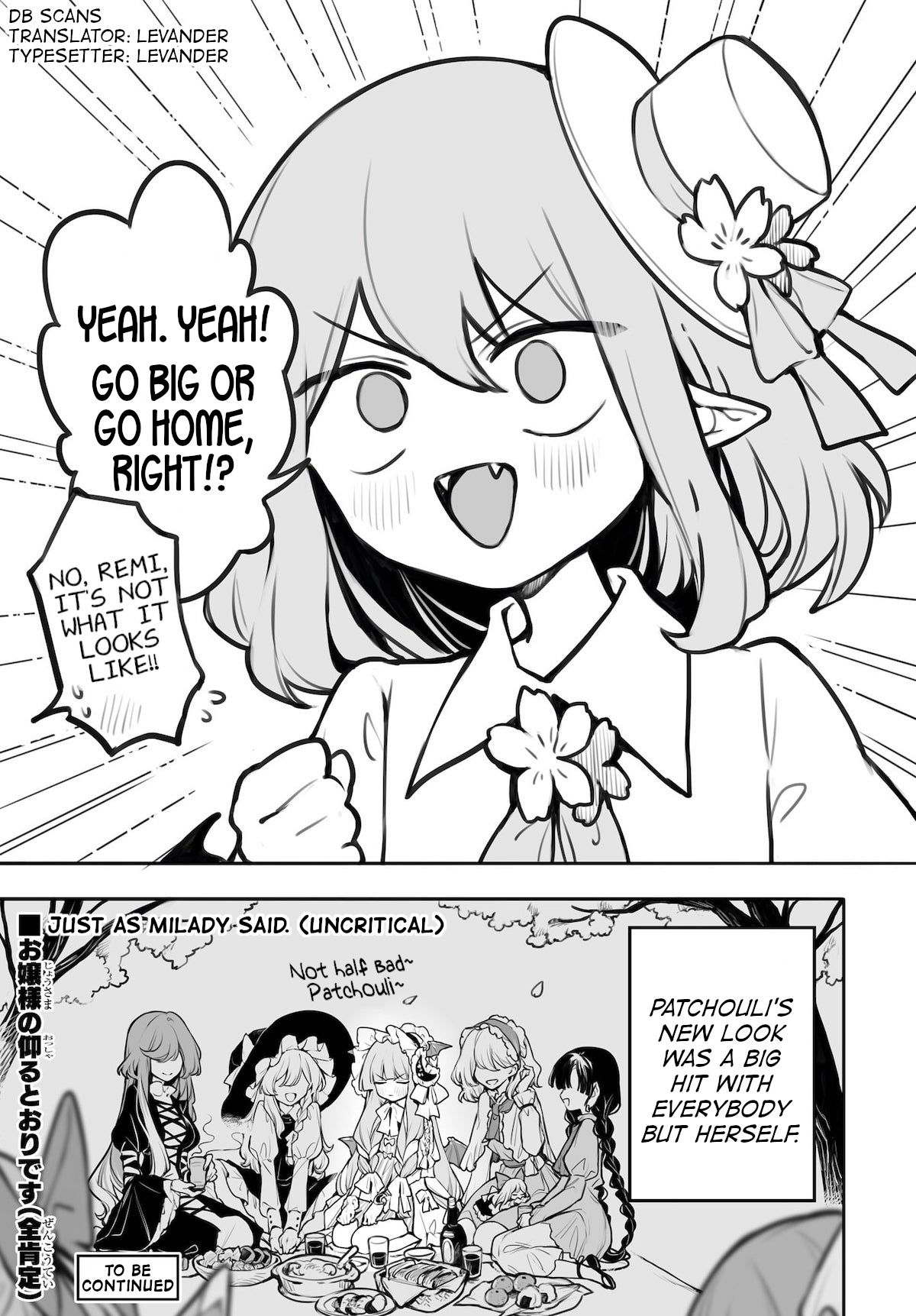 Touhou - Ladies Of Scarlet Devil Mansion - Chapter 3