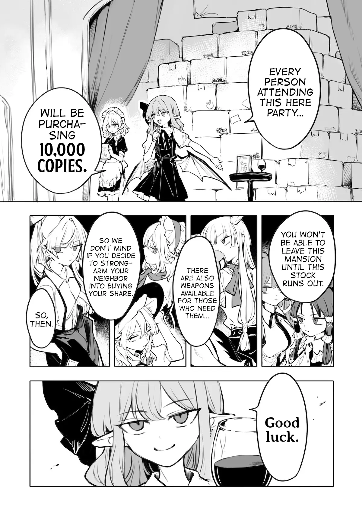 Touhou - Ladies Of Scarlet Devil Mansion - Vol.1 Chapter 6.5: Promo Comic + Volume 1 Extras