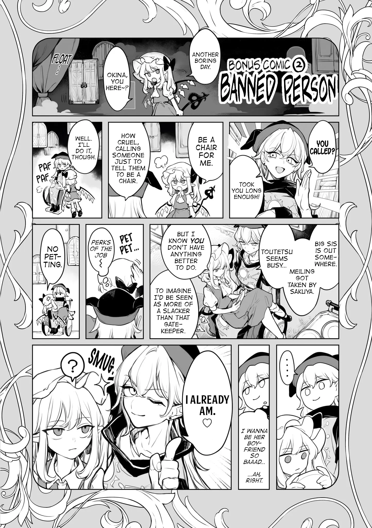 Touhou - Ladies Of Scarlet Devil Mansion - Vol.1 Chapter 6.5: Promo Comic + Volume 1 Extras