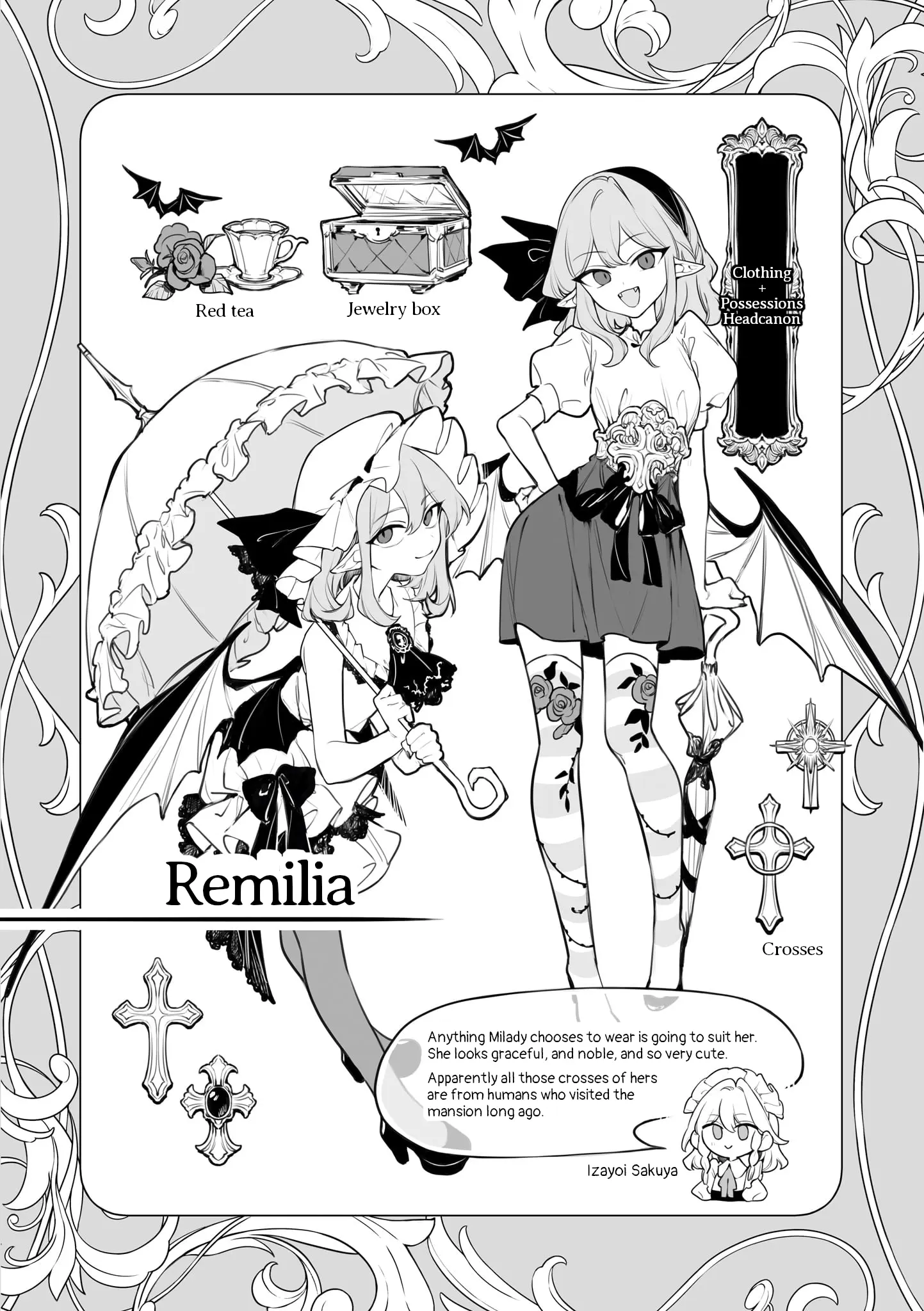 Touhou - Ladies Of Scarlet Devil Mansion - Vol.1 Chapter 6.5: Promo Comic + Volume 1 Extras