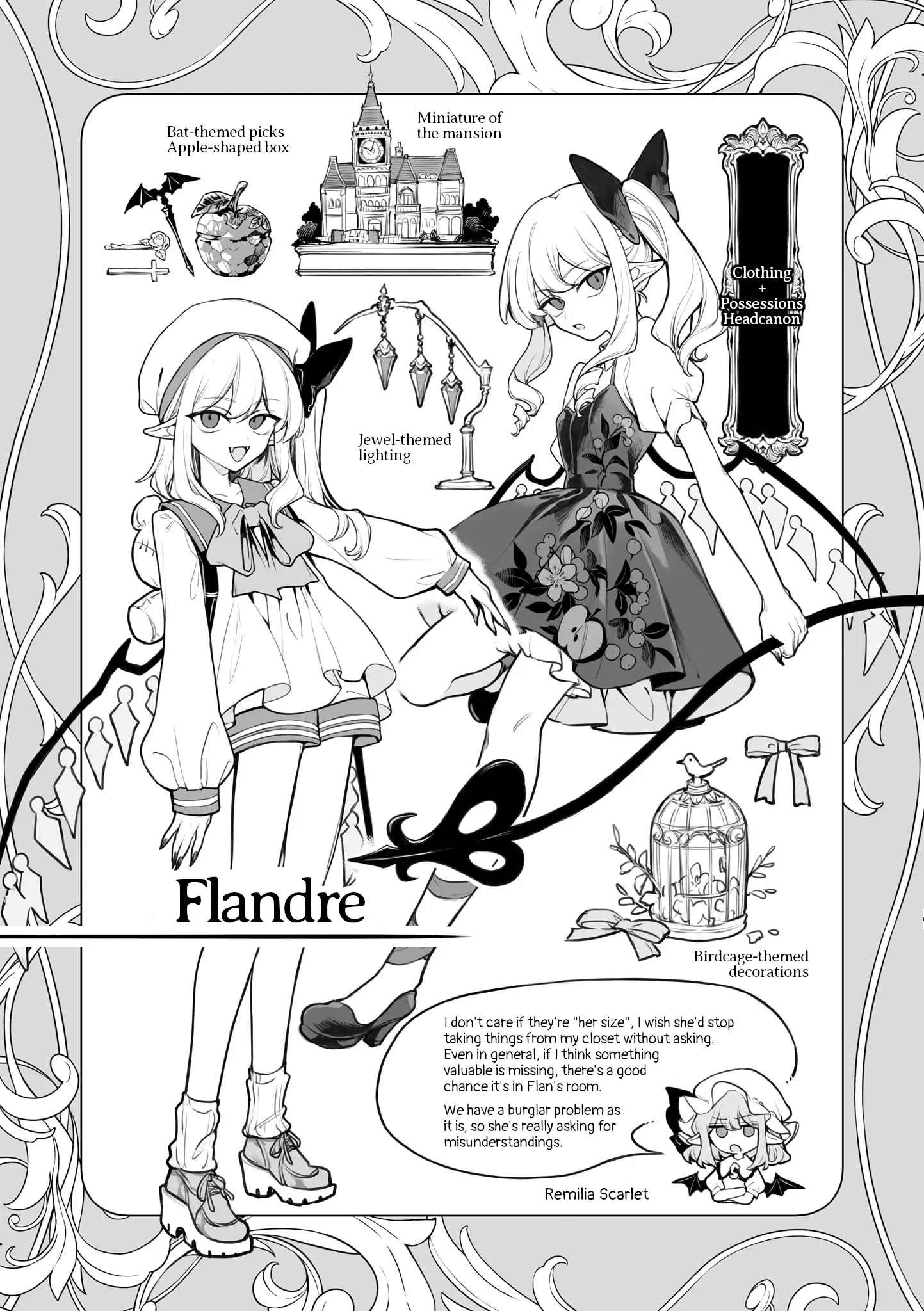 Touhou - Ladies Of Scarlet Devil Mansion - Vol.1 Chapter 6.5: Promo Comic + Volume 1 Extras