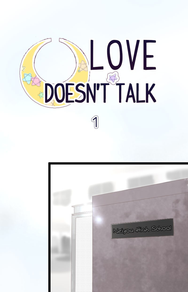 Love Doesn't Talk - Chapter 10