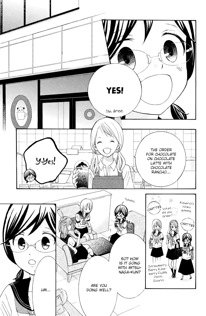 Kageno Datte Seishun Shitai - Vol.10 Chapter 37: Typical Of Glasses - Before And After