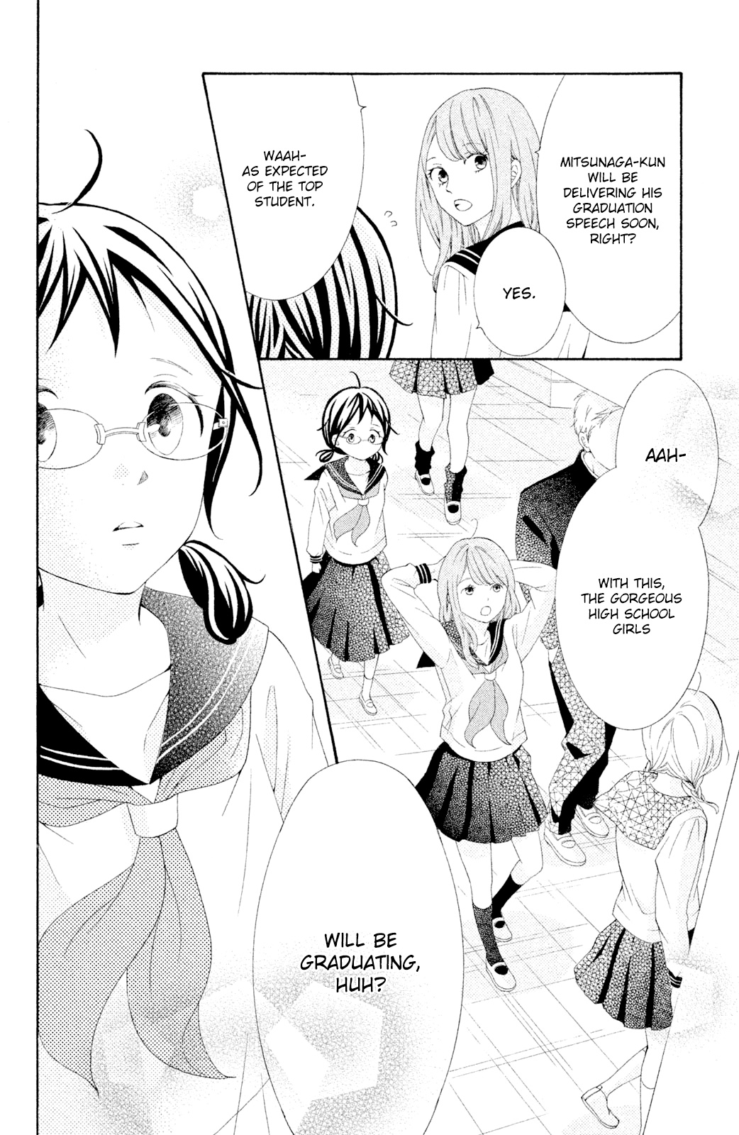 Kageno Datte Seishun Shitai - Vol.11 Chapter 44: Glasses' Graduation