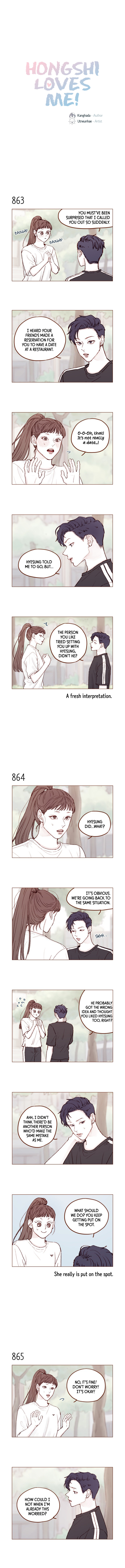 Hongshi Loves Me! - Chapter 137: Where's Jung Soonjung Having Her Date Again?