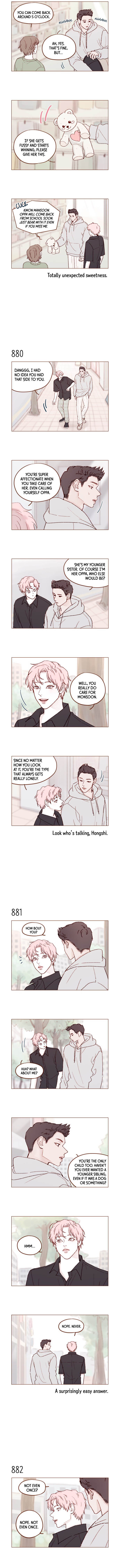 Hongshi Loves Me! - Chapter 139: Just Bear It Even If You Miss Me.