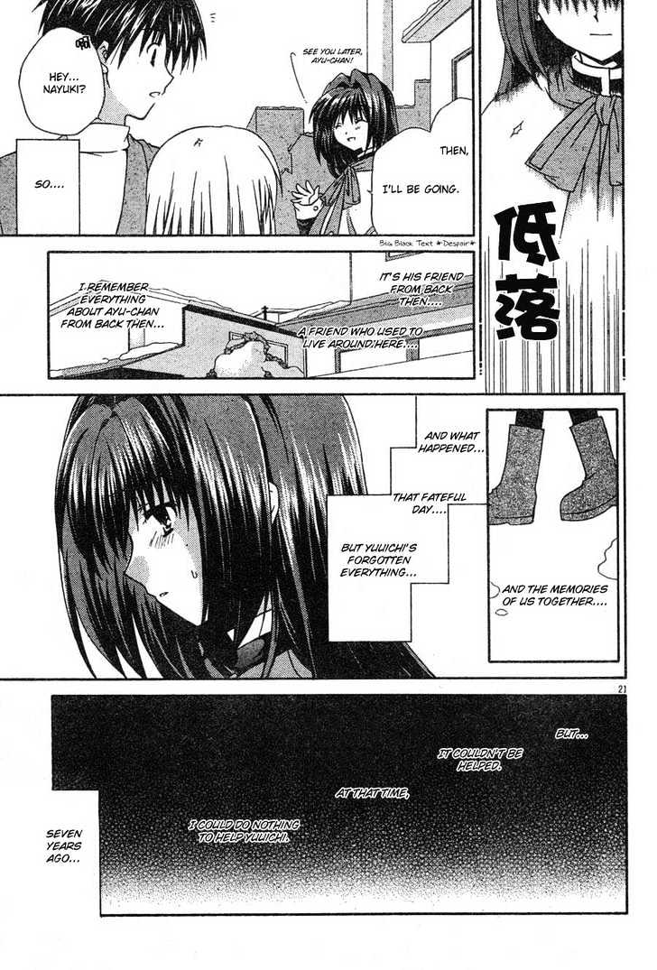 Kanon - Honto No Omoi Wa Egao No Mukougawa Ni - Vol.1 Chapter 1 : Nayuki Minase (Part 1)