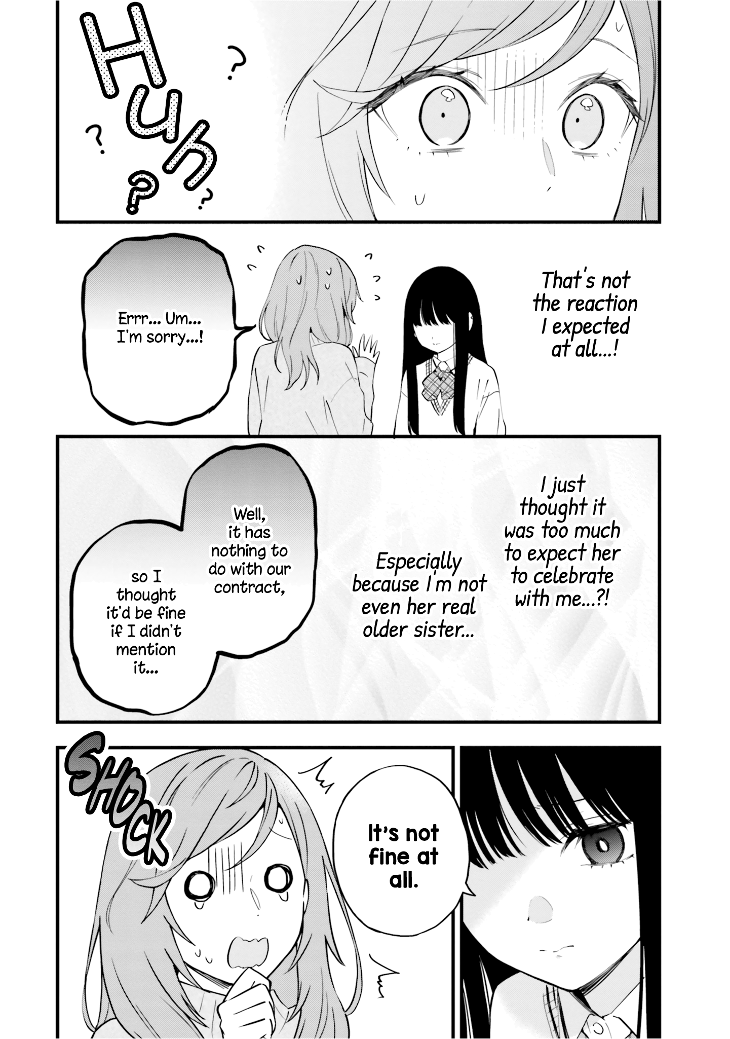 Keiyaku Shimai - Vol.3 Chapter 15: Sisters Who Celebrate A Birthday Together