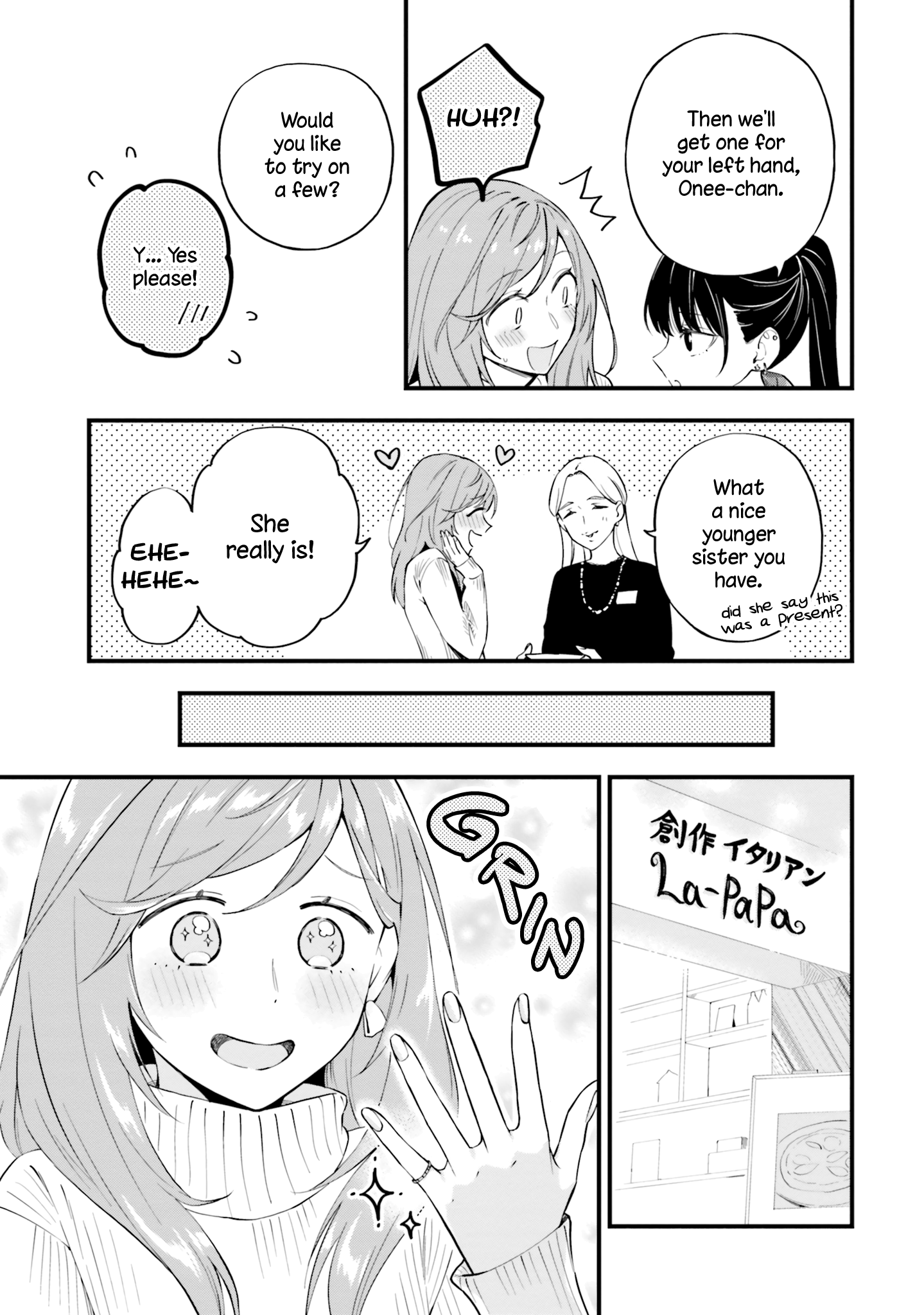 Keiyaku Shimai - Vol.3 Chapter 15: Sisters Who Celebrate A Birthday Together