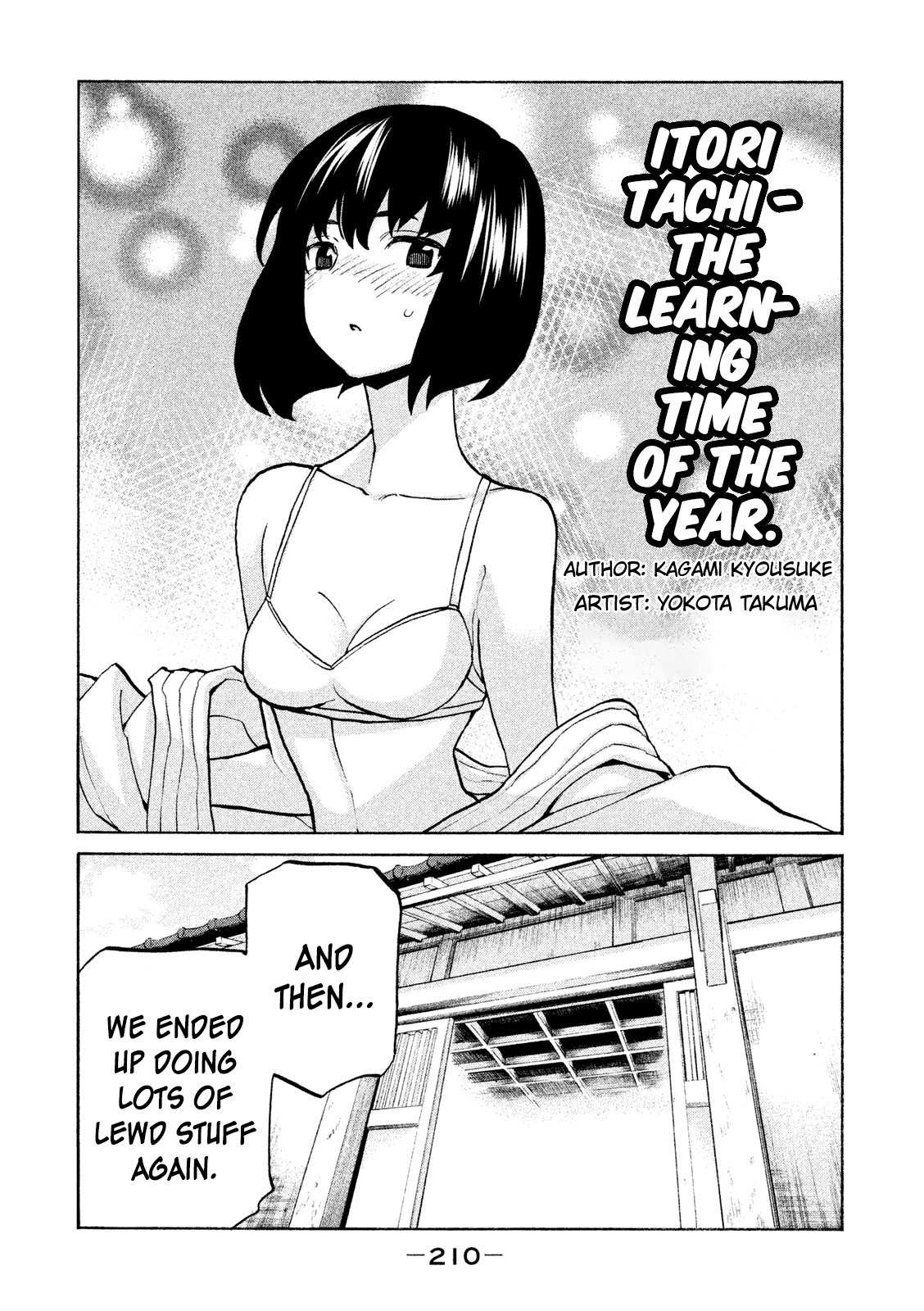 Sentou Hakai Gakuen Dangerosu - Chapter 36.5: Itori Tachi - The Learning Time Of The Year