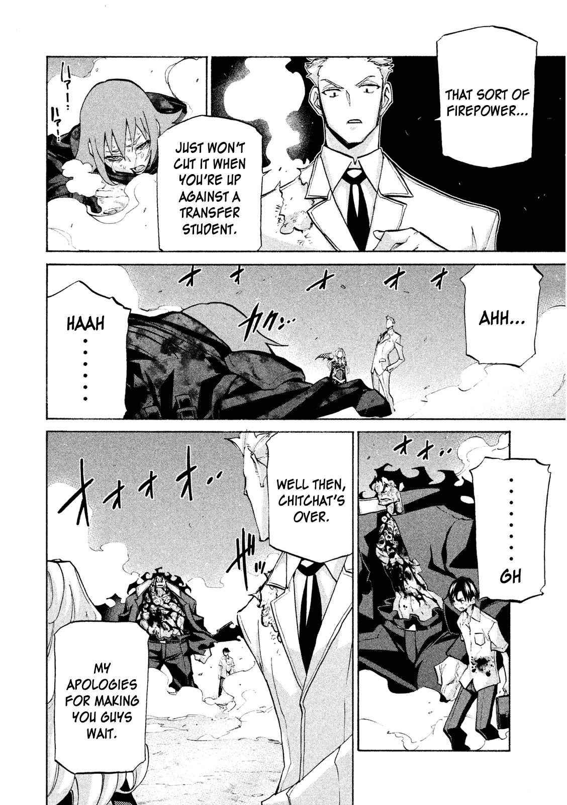 Sentou Hakai Gakuen Dangerosu - Chapter 36: A Battle Without Honor Or Humanity, Part 2