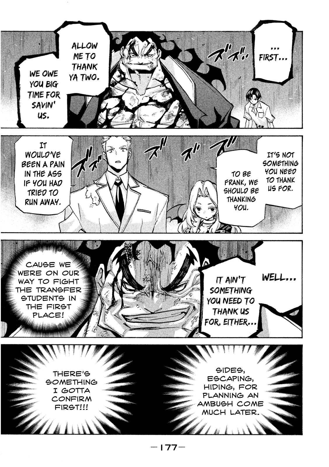 Sentou Hakai Gakuen Dangerosu - Chapter 36: A Battle Without Honor Or Humanity, Part 2