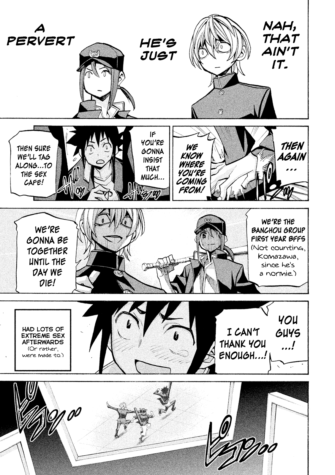 Sentou Hakai Gakuen Dangerosu - Chapter 37: Kibousaki School Festival