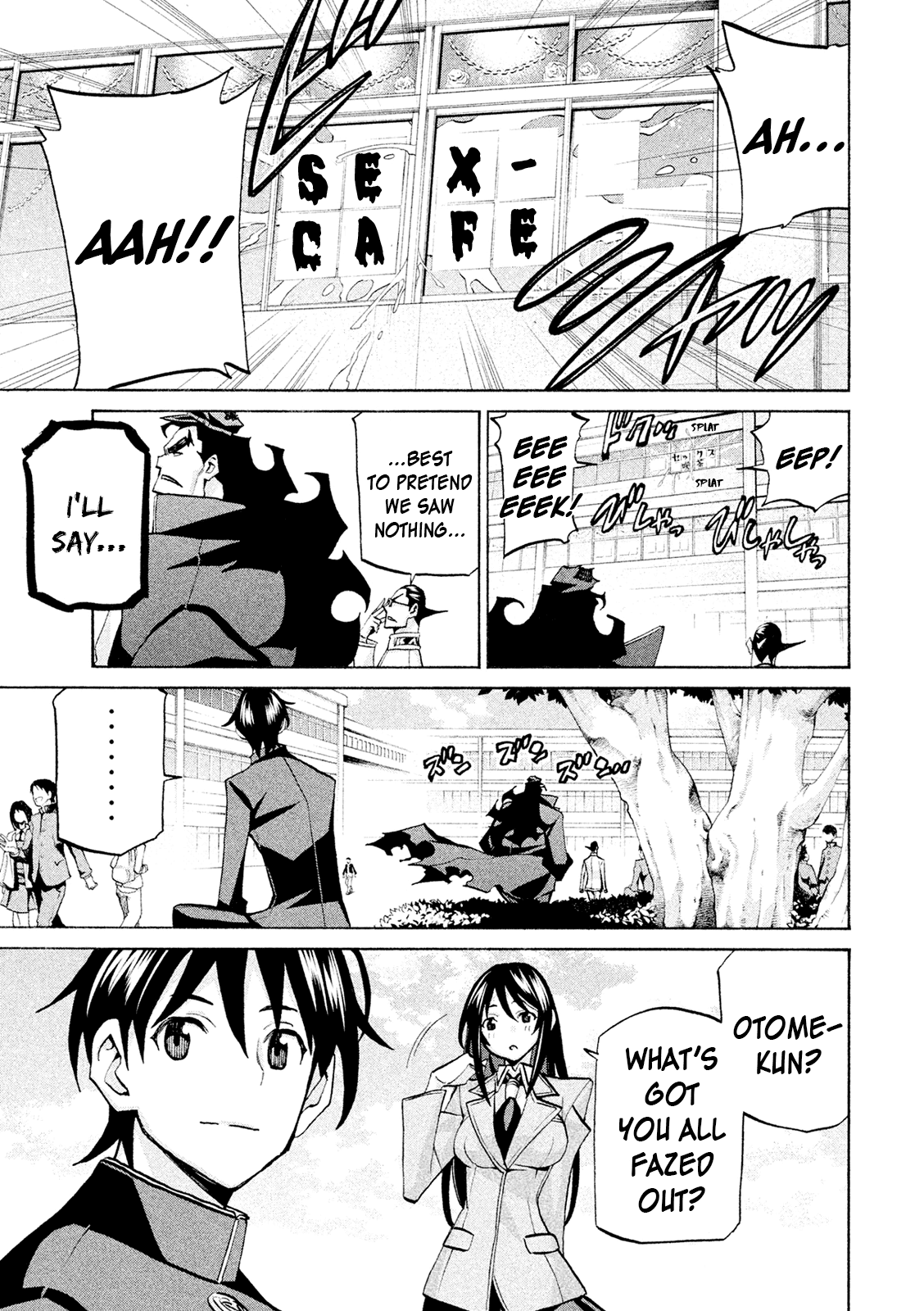 Sentou Hakai Gakuen Dangerosu - Chapter 37: Kibousaki School Festival