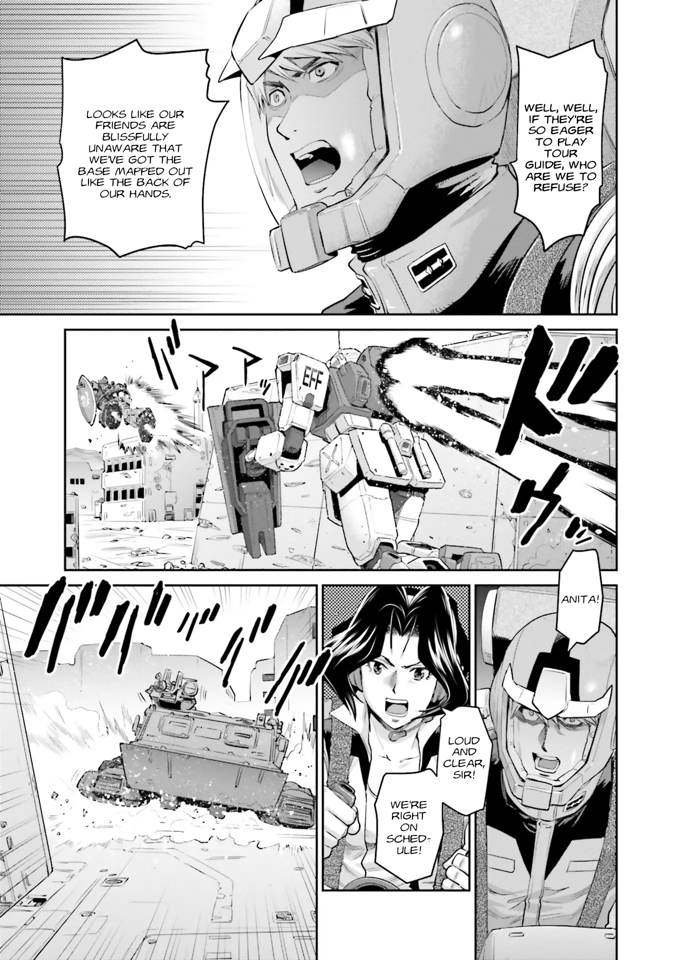 Mobile Suit Gundam Ground Zero - Rise From The Ashes - Vol.4 Chapter 21: The Final Battle