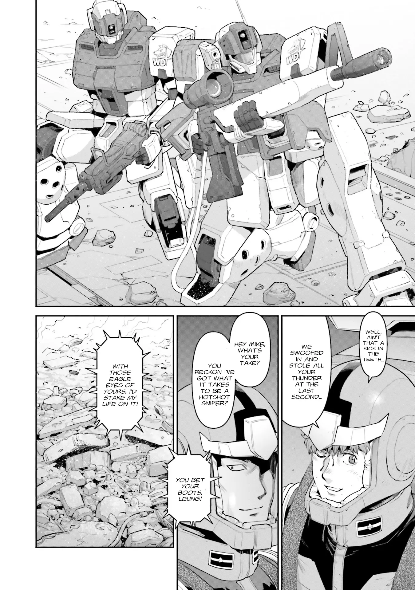 Mobile Suit Gundam Ground Zero - Rise From The Ashes - Vol.4 Chapter 21: The Final Battle