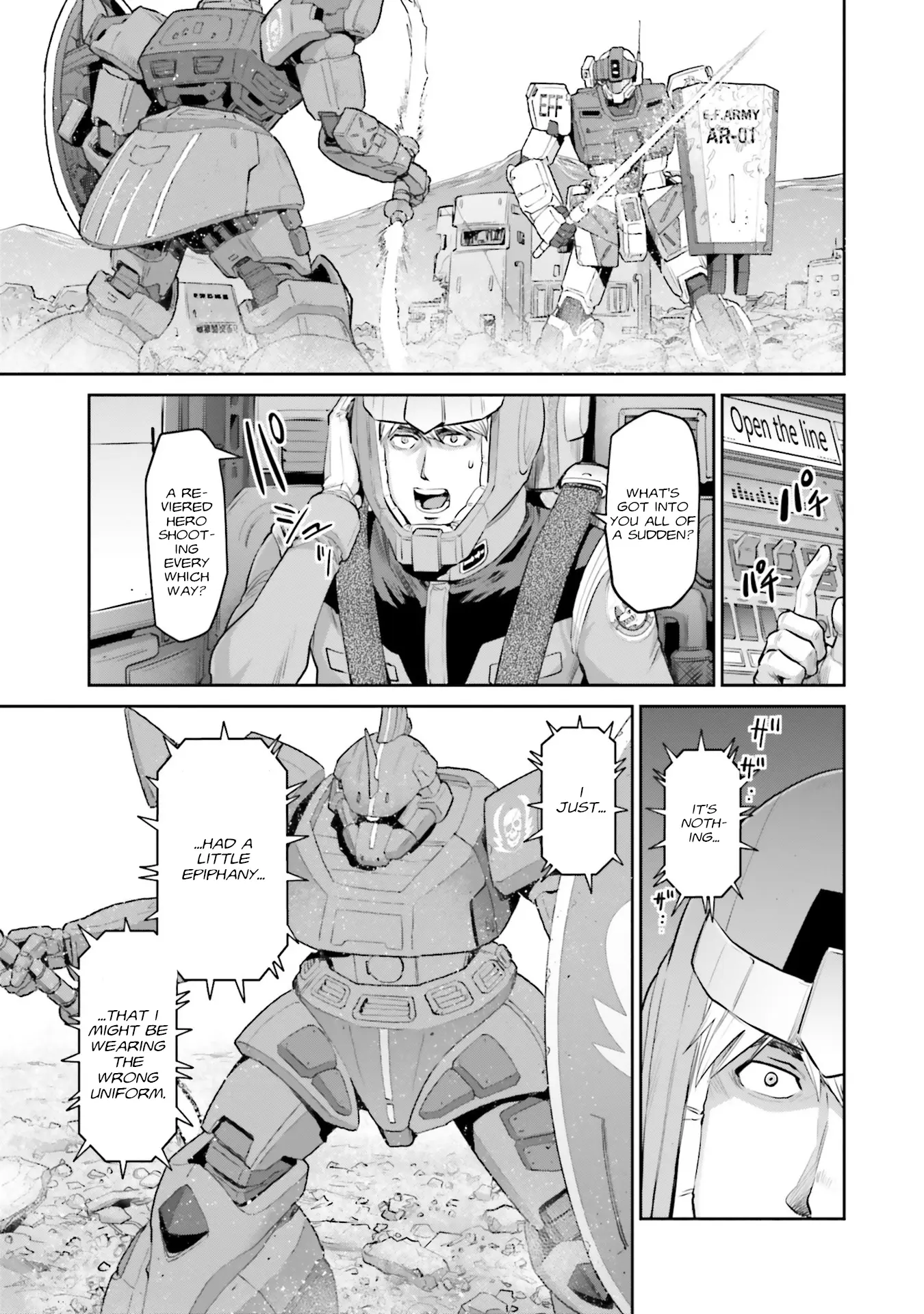 Mobile Suit Gundam Ground Zero - Rise From The Ashes - Vol.4 Chapter 21: The Final Battle