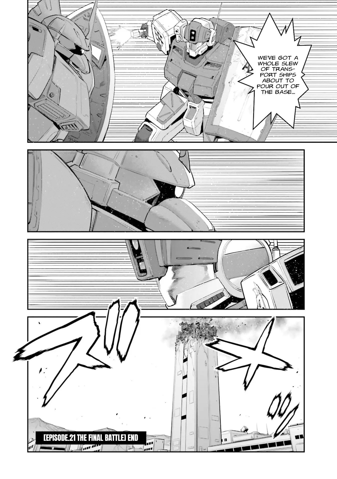 Mobile Suit Gundam Ground Zero - Rise From The Ashes - Vol.4 Chapter 21: The Final Battle