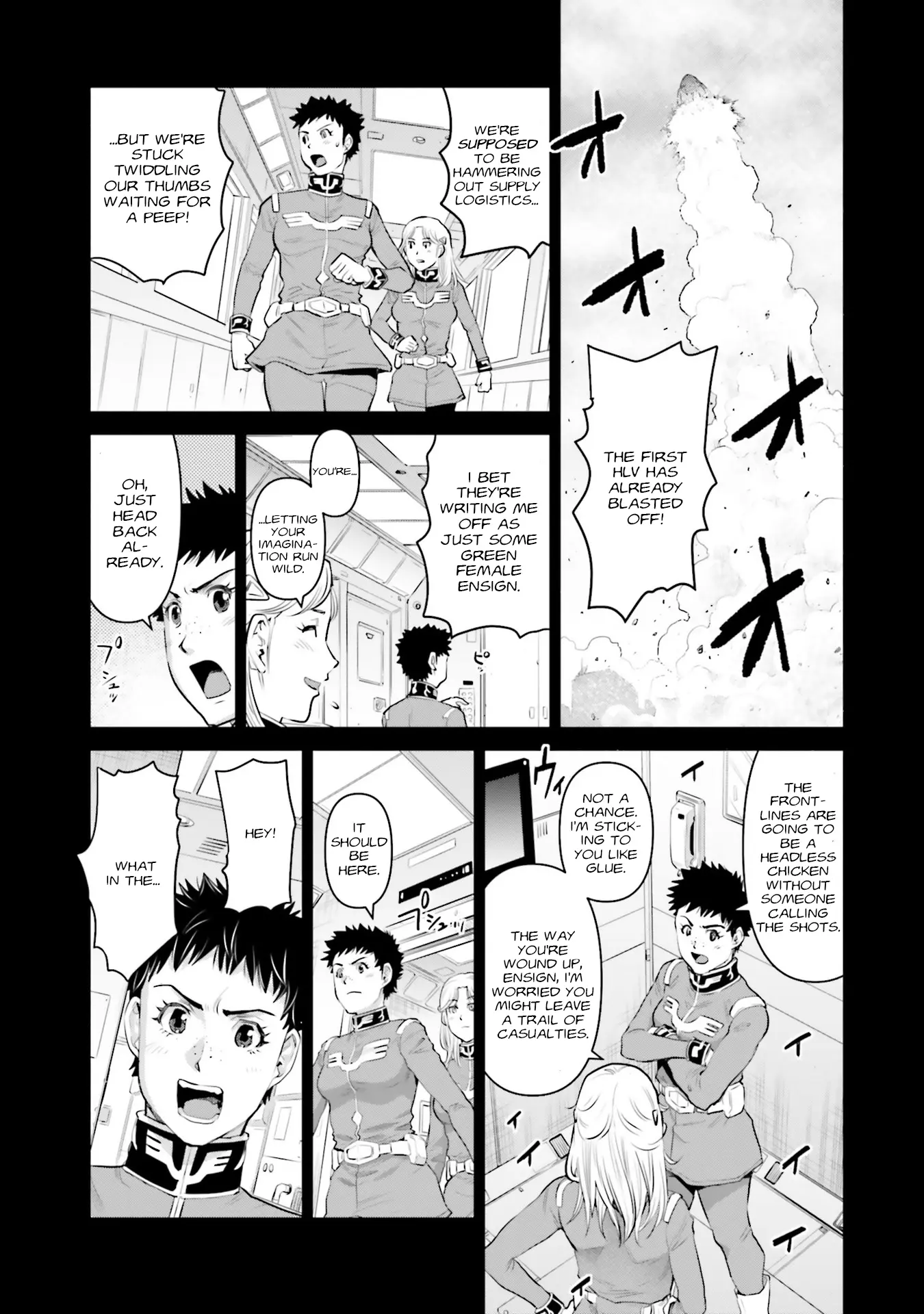 Mobile Suit Gundam Ground Zero - Rise From The Ashes - Vol.4 Chapter 20: Warriors And Soldiers