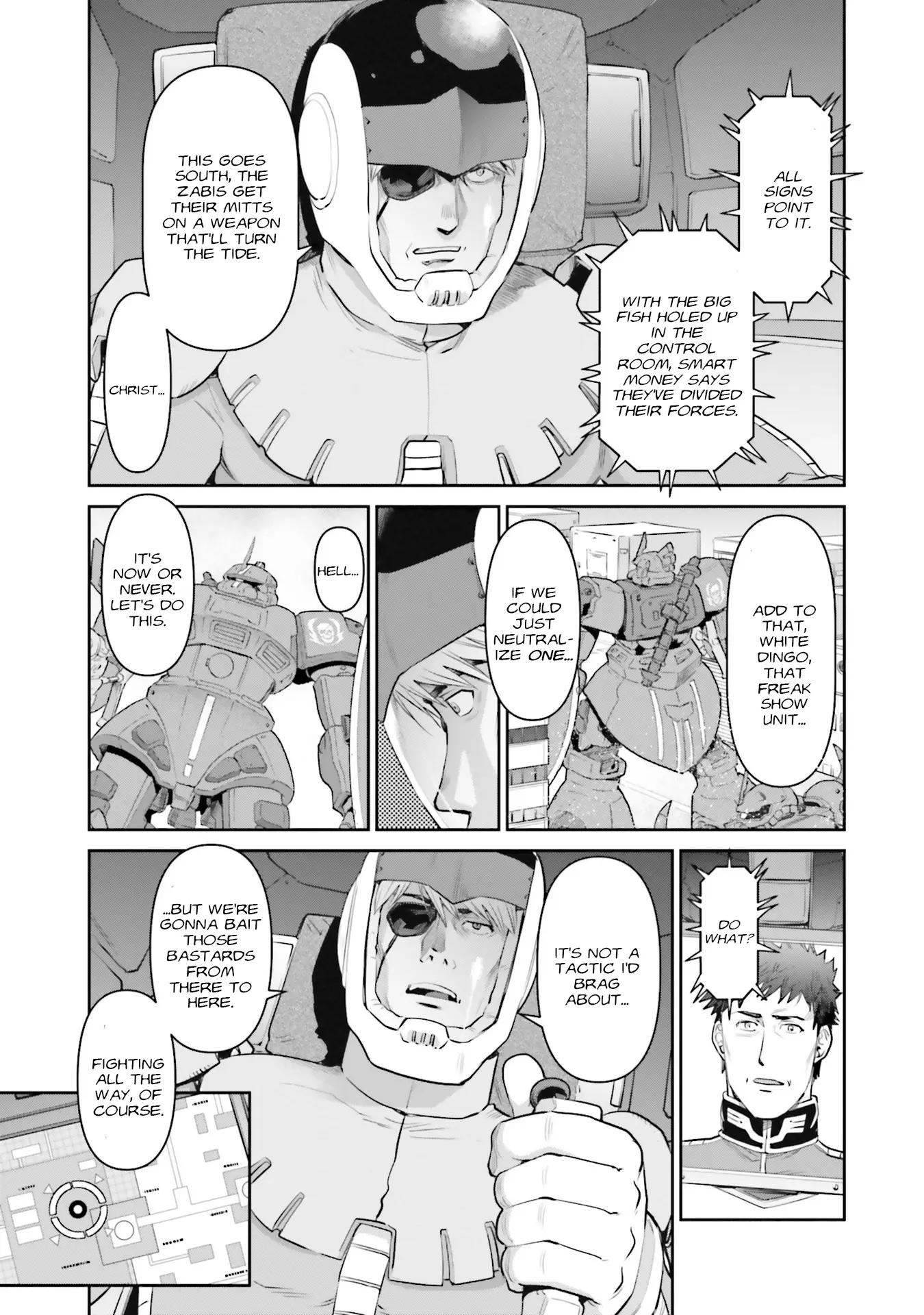 Mobile Suit Gundam Ground Zero - Rise From The Ashes - Vol.4 Chapter 20: Warriors And Soldiers