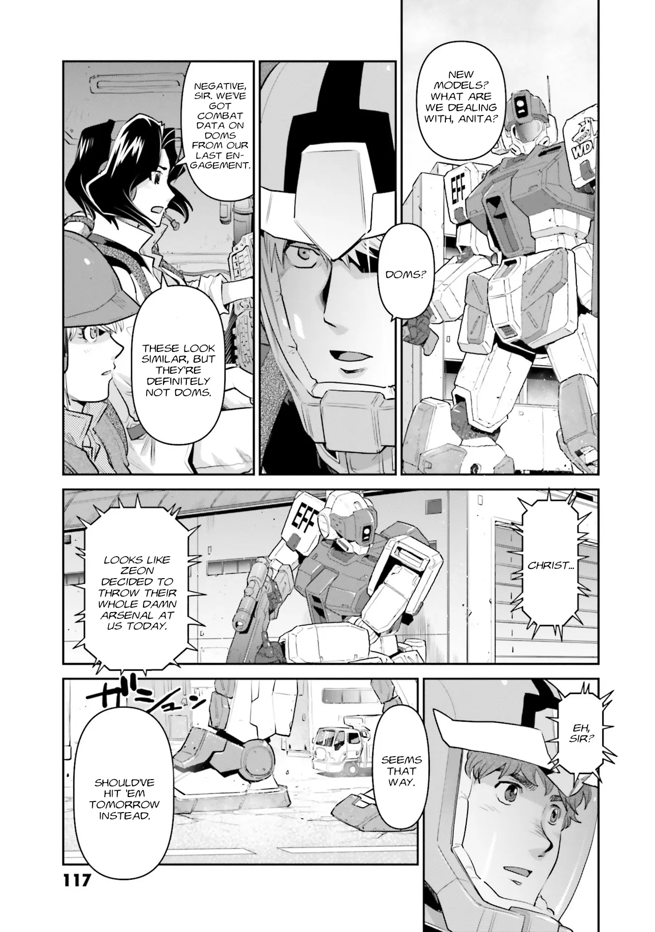 Mobile Suit Gundam Ground Zero - Rise From The Ashes - Vol.4 Chapter 20: Warriors And Soldiers