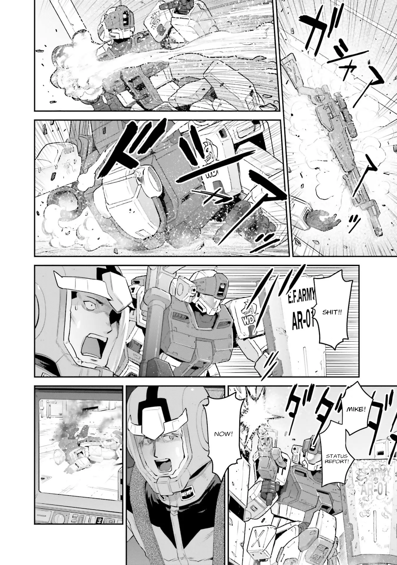 Mobile Suit Gundam Ground Zero - Rise From The Ashes - Vol.4 Chapter 20: Warriors And Soldiers