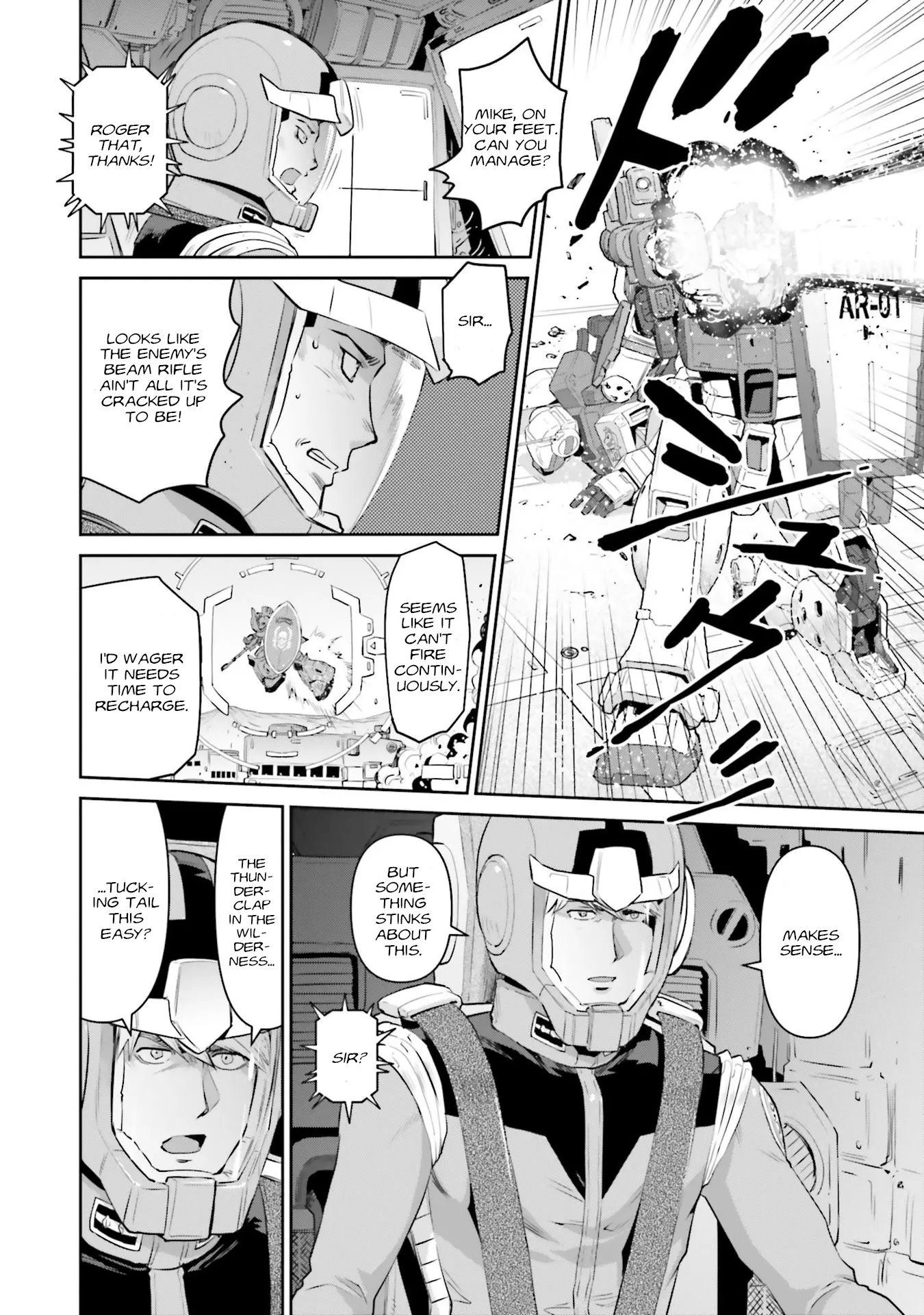 Mobile Suit Gundam Ground Zero - Rise From The Ashes - Vol.4 Chapter 20: Warriors And Soldiers