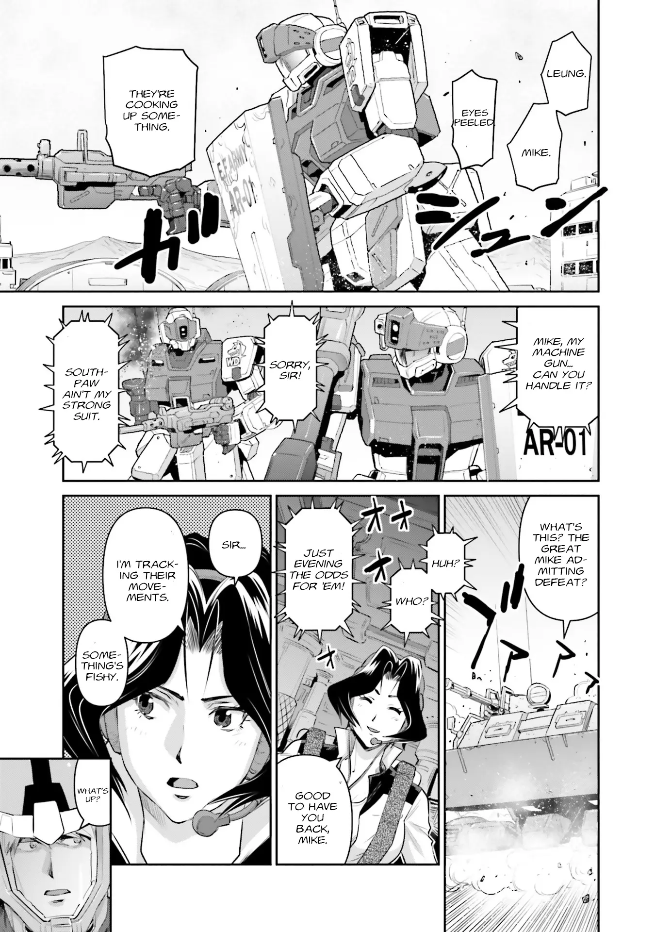 Mobile Suit Gundam Ground Zero - Rise From The Ashes - Vol.4 Chapter 20: Warriors And Soldiers