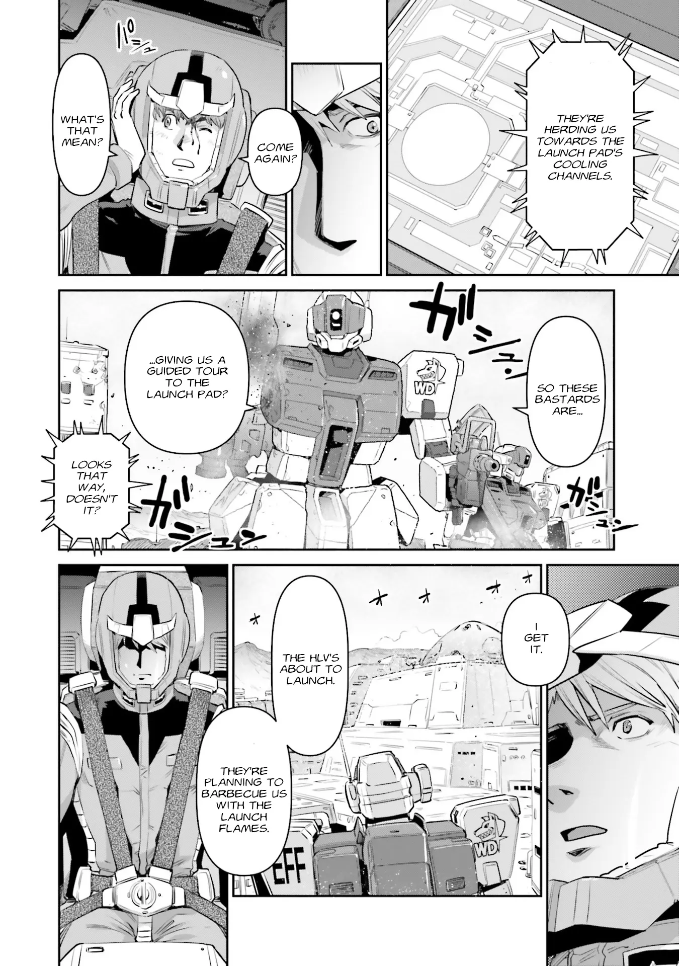 Mobile Suit Gundam Ground Zero - Rise From The Ashes - Vol.4 Chapter 20: Warriors And Soldiers