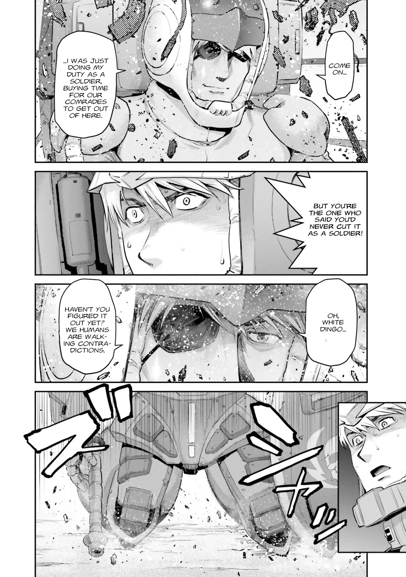 Mobile Suit Gundam Ground Zero - Rise From The Ashes - Vol.4 Chapter 22: From Here On