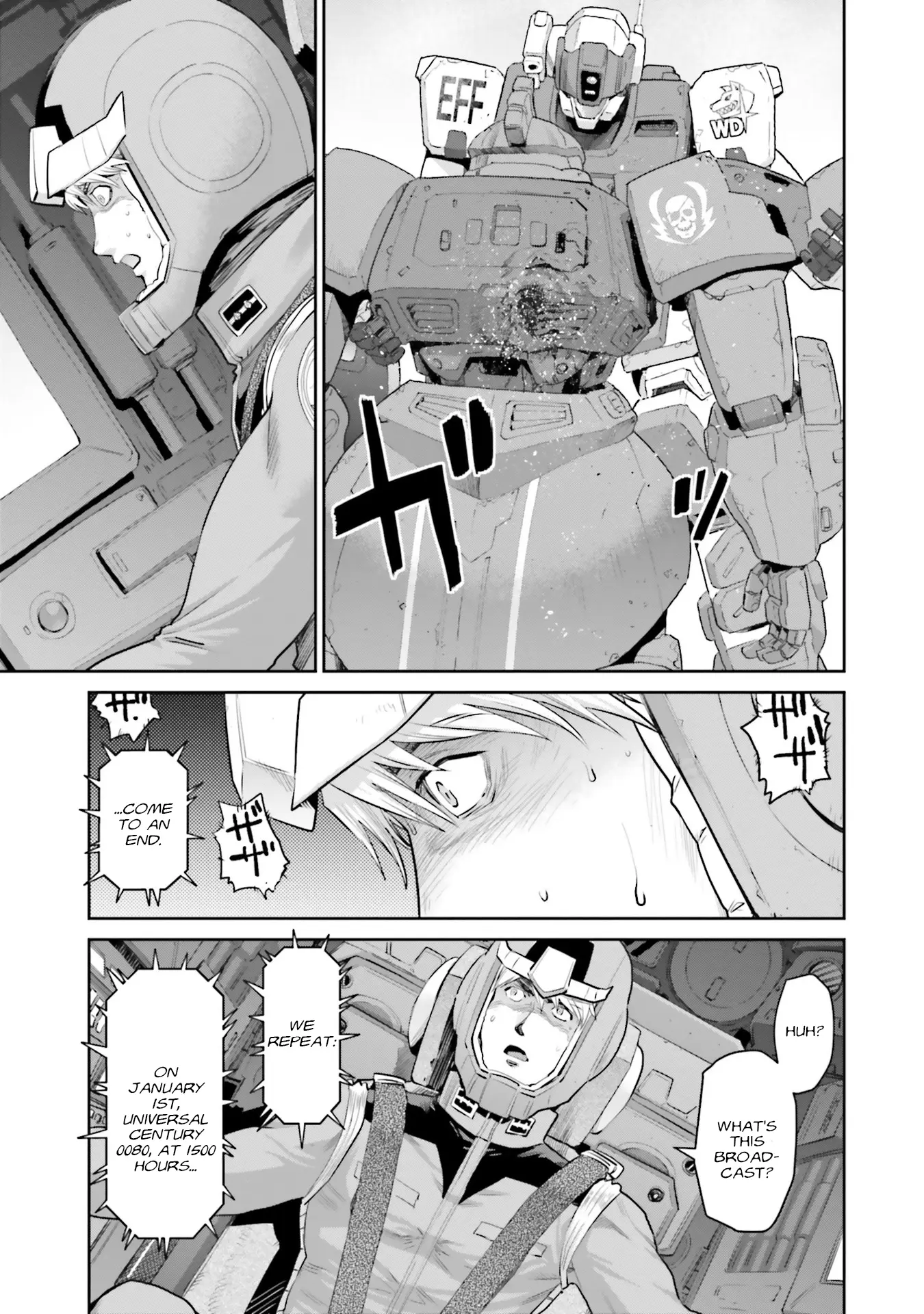 Mobile Suit Gundam Ground Zero - Rise From The Ashes - Vol.4 Chapter 22: From Here On