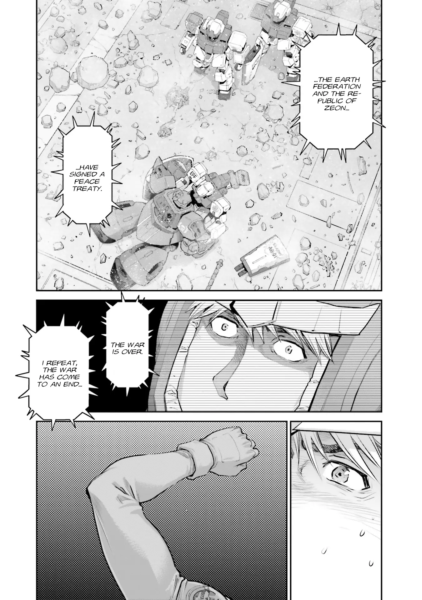 Mobile Suit Gundam Ground Zero - Rise From The Ashes - Vol.4 Chapter 22: From Here On