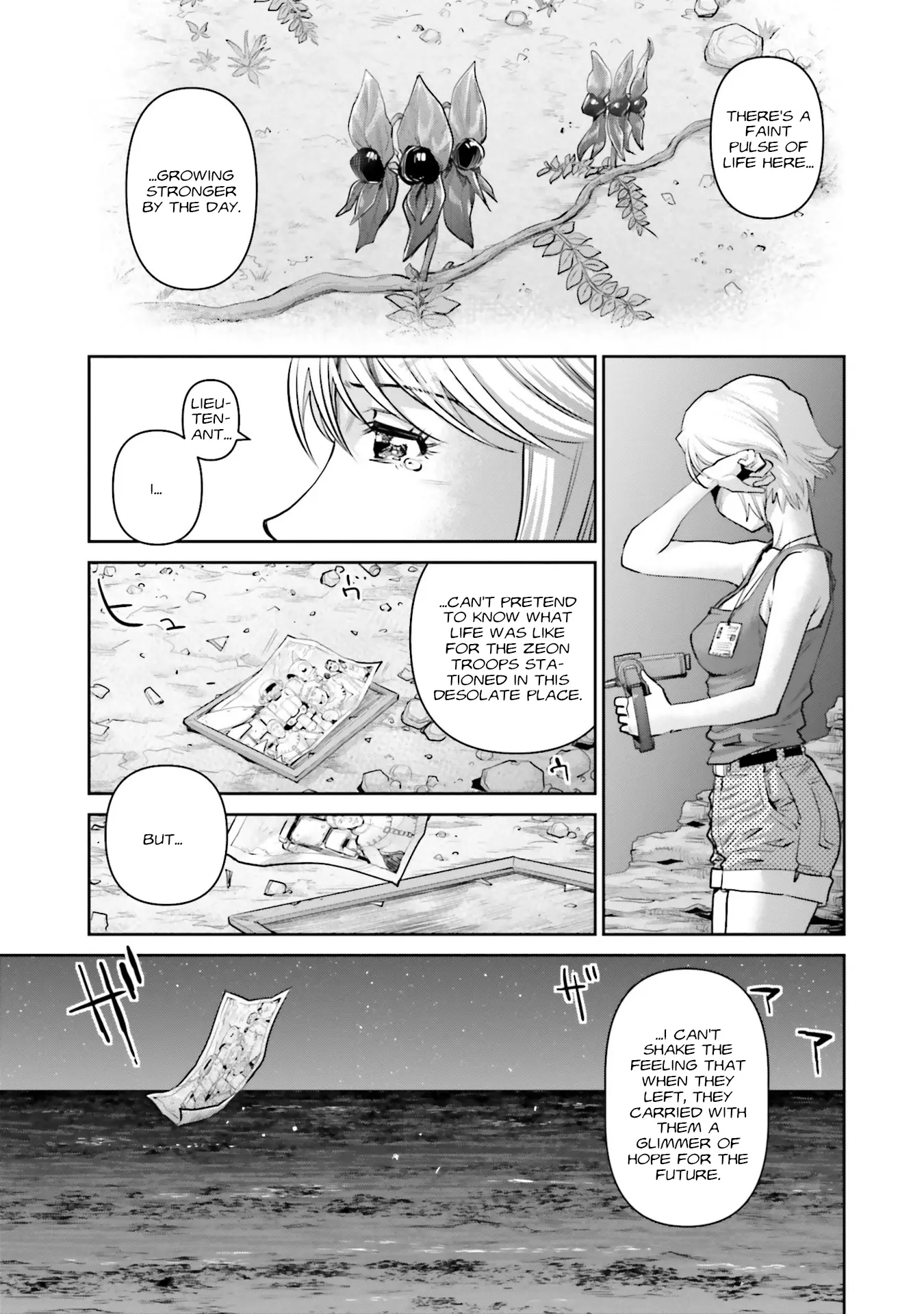 Mobile Suit Gundam Ground Zero - Rise From The Ashes - Vol.4 Chapter 22: From Here On