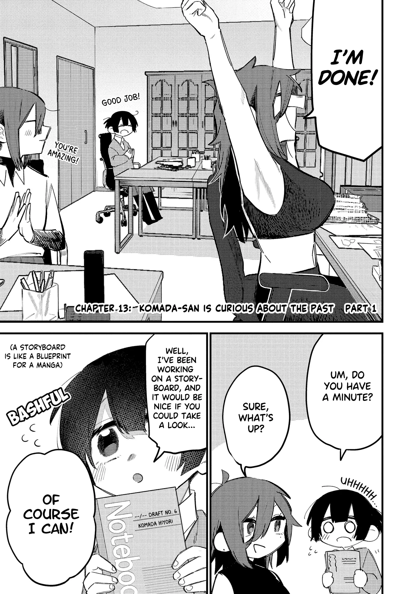 I Want To Trouble Komada-San - Vol.2 Chapter 13: Komada-San Is Curious About The Past