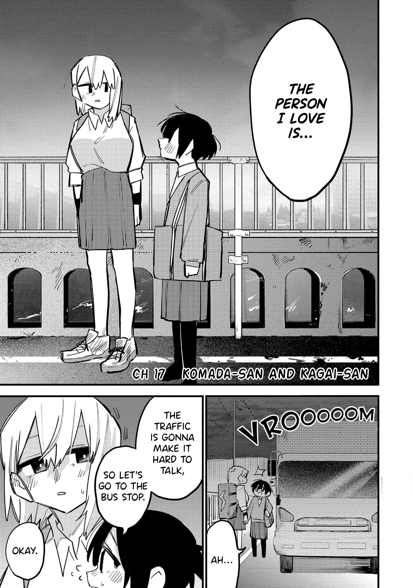 I Want To Trouble Komada-San - Vol.3 Chapter 17: Komada-San And Kagai-San